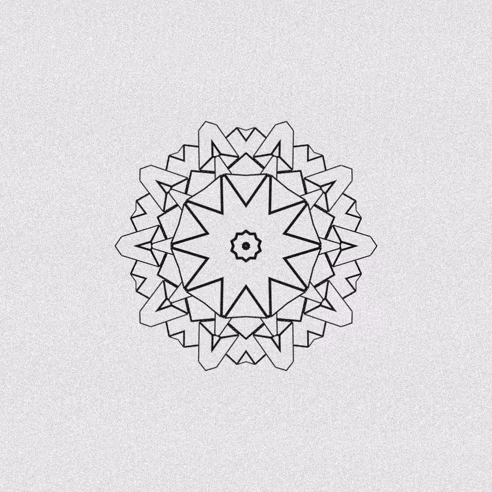 Monochrome Kaleido #290