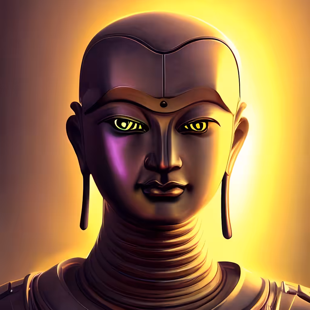 Buddha Futuristic: The Eyes of Buddha