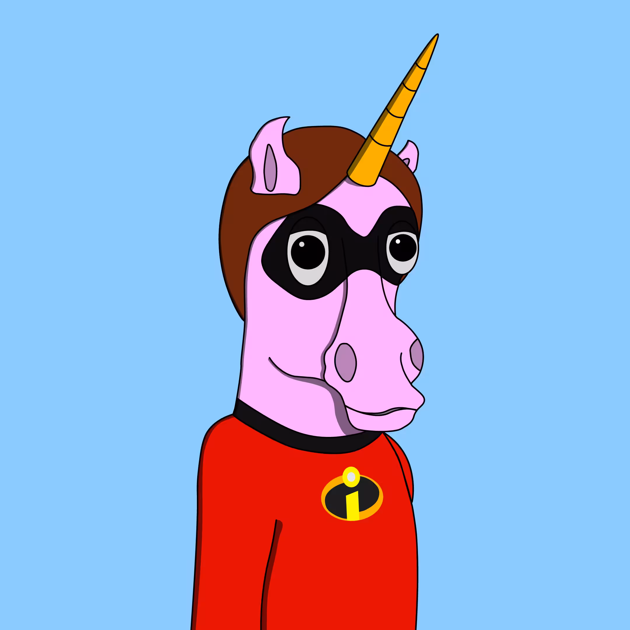 Awesome Unicorn - Elastigirl #054