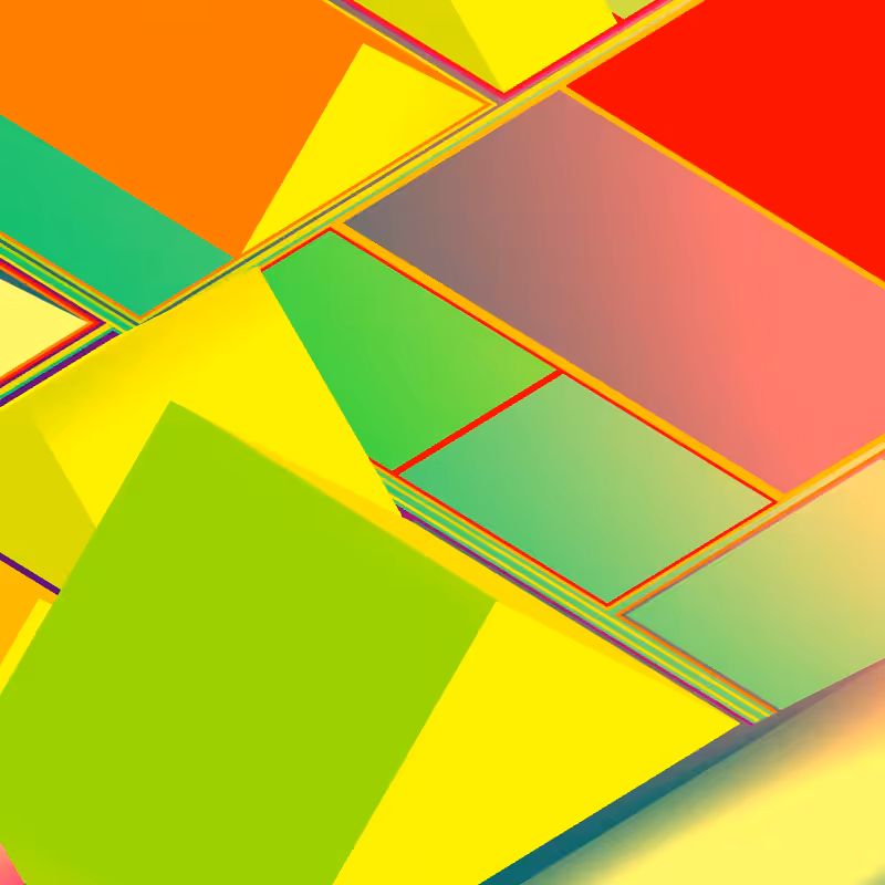 Geometric city #90