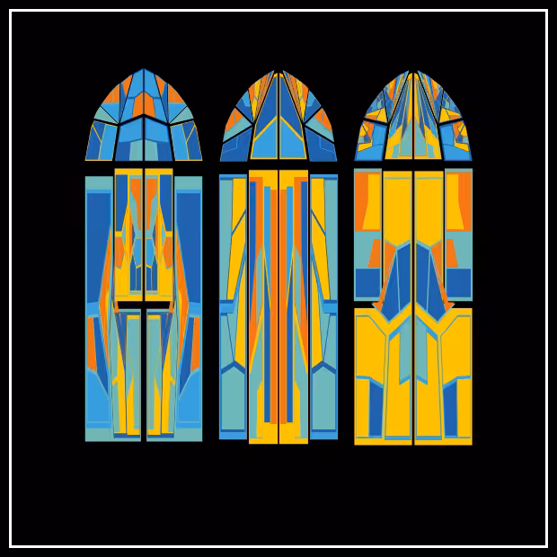 Stained glass #107