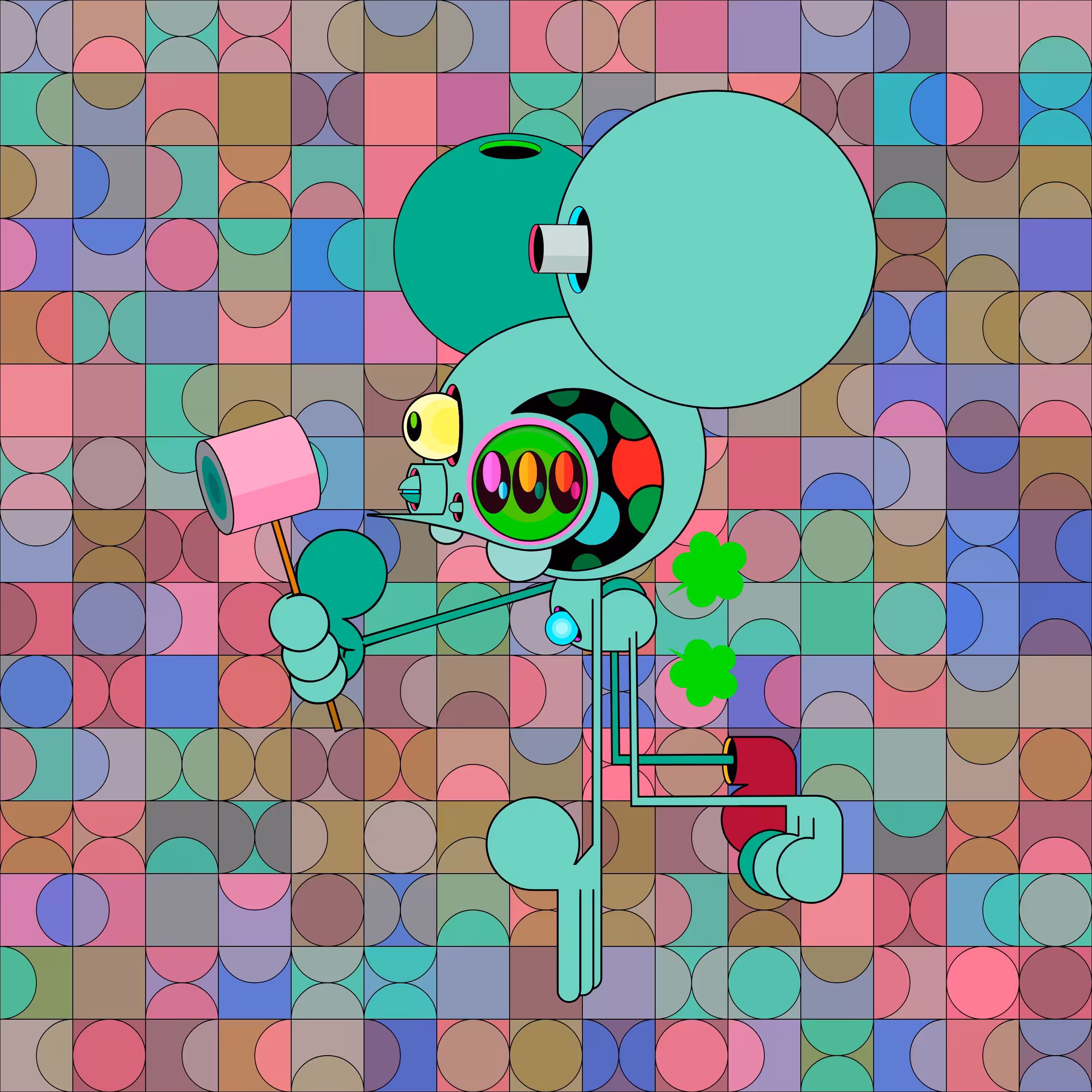 Neogen Space Monkeys #224