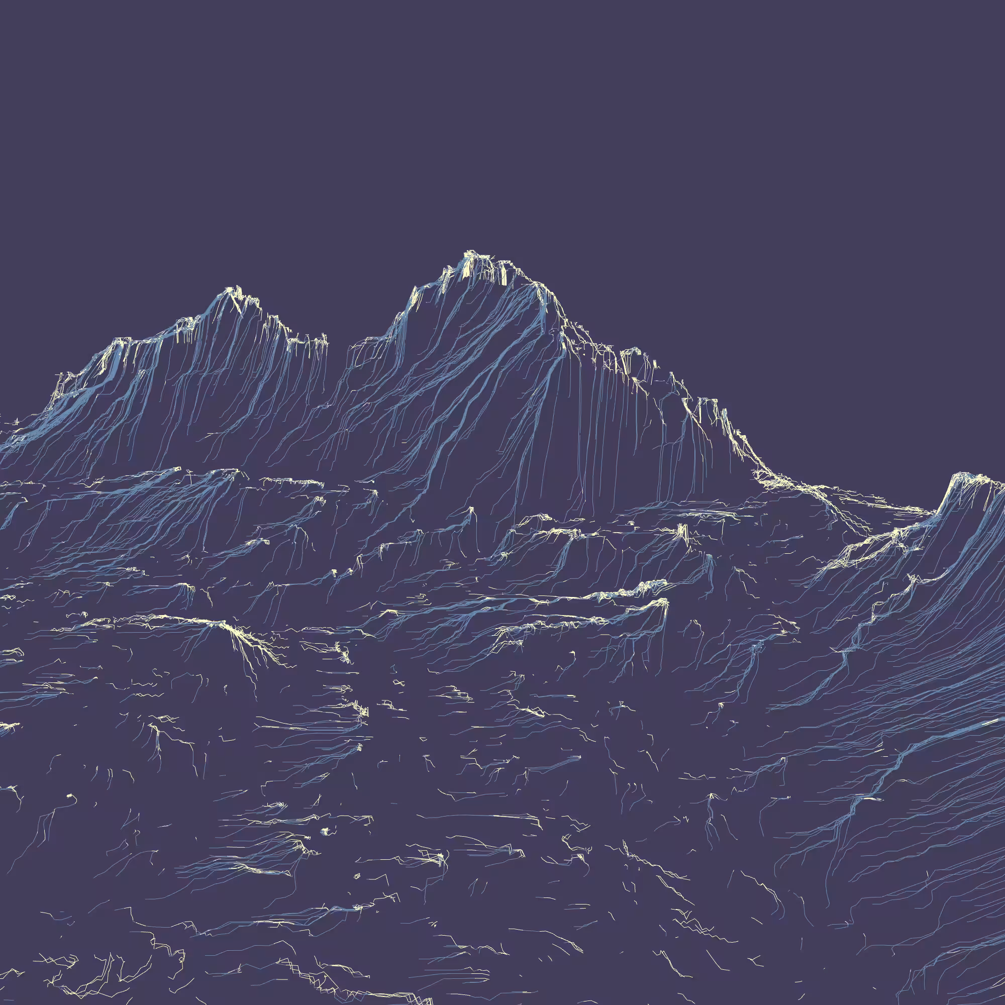 Ridge Scribbles #175