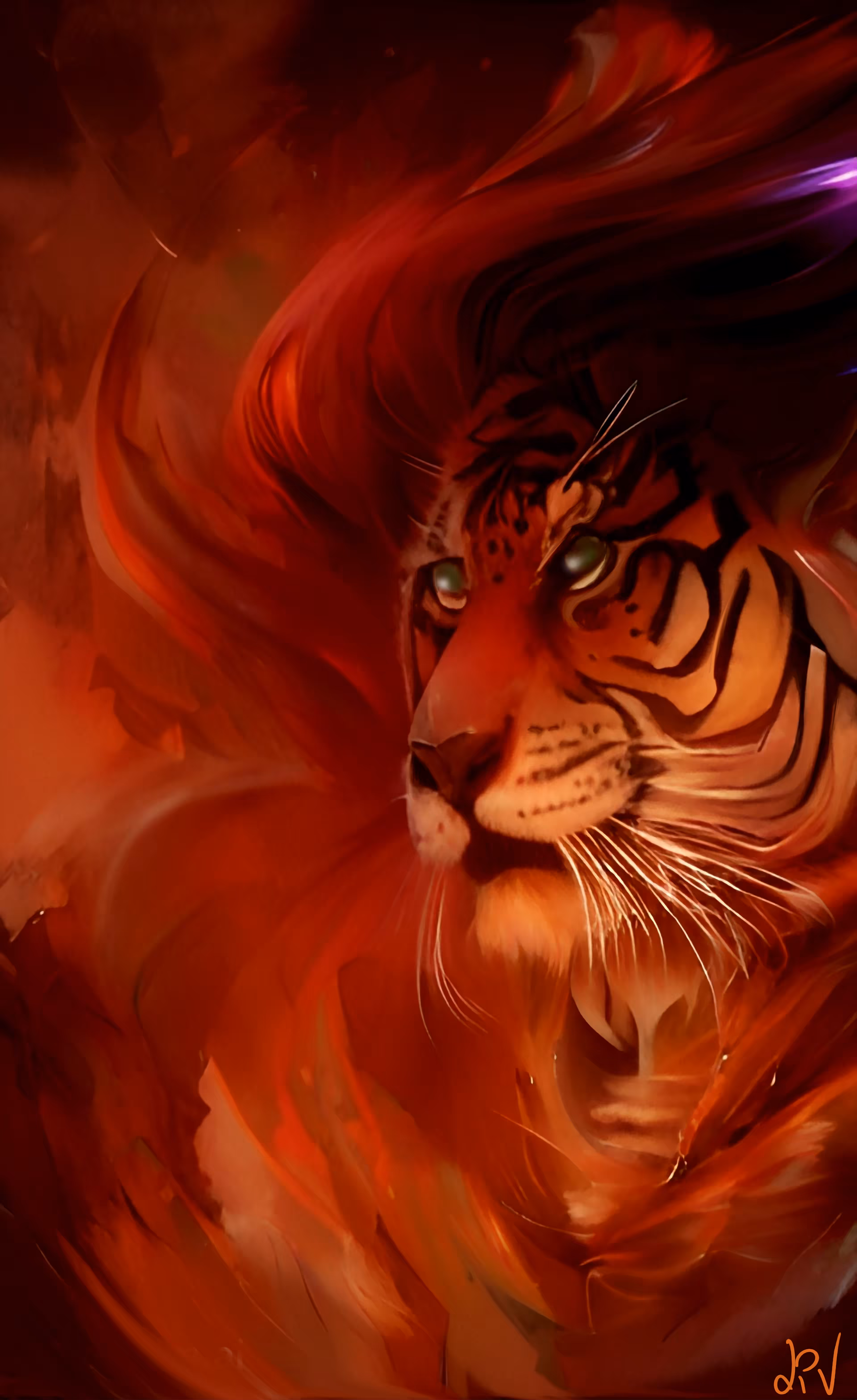 LuciaPV: The Tiger from Tales of the Dark Forest