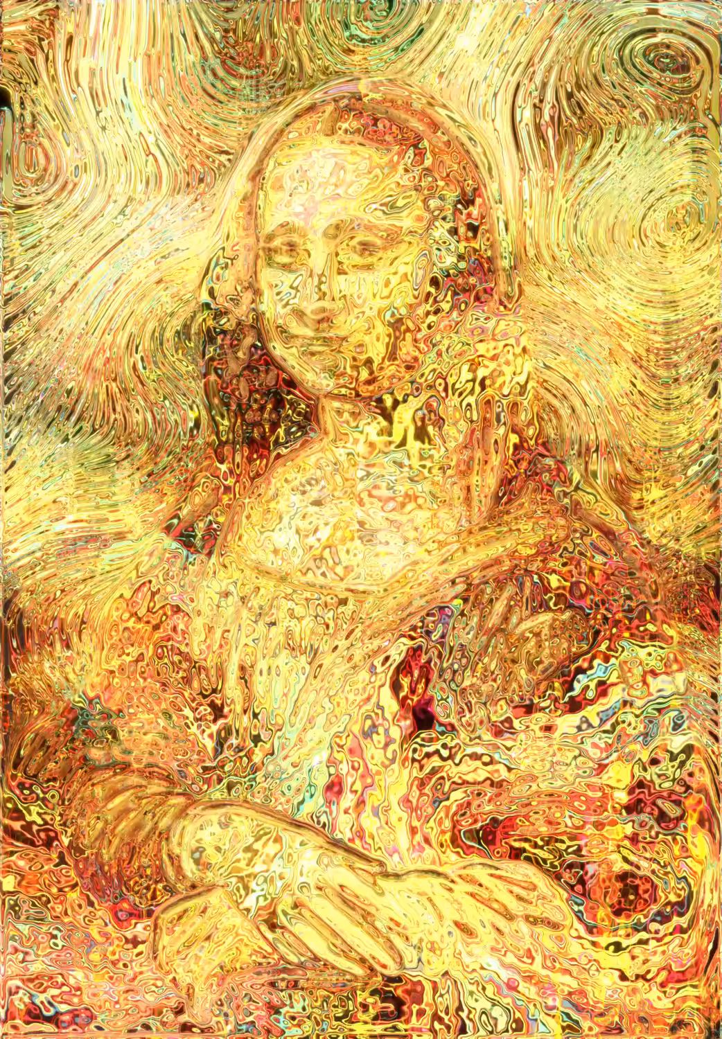 Monalisa Folw Distortion