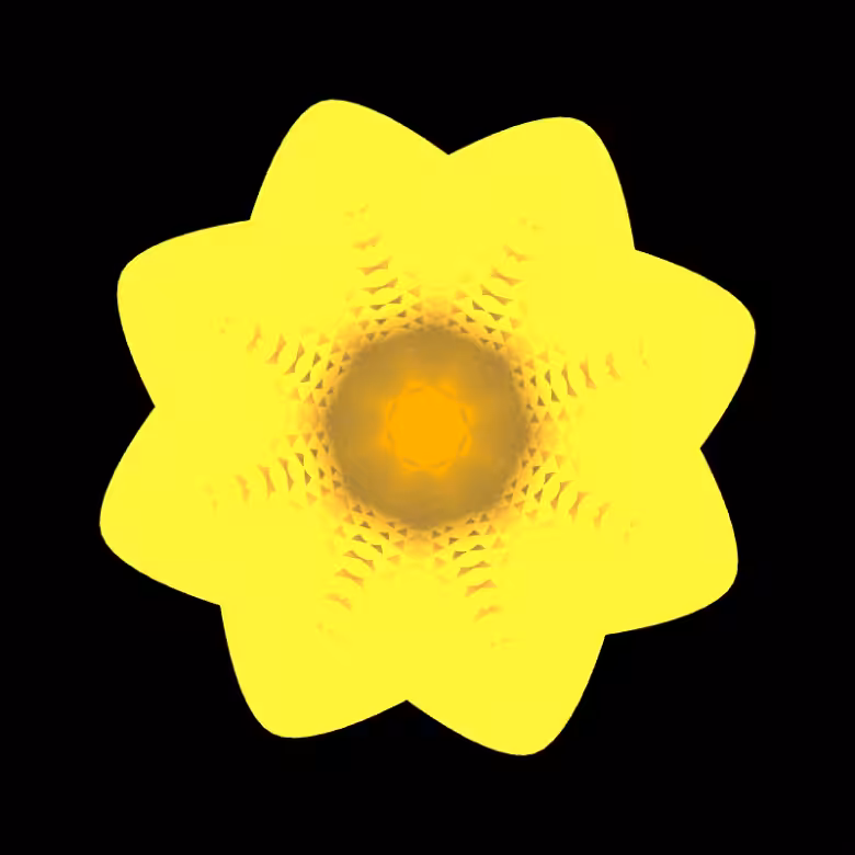 Geometric Flower #3