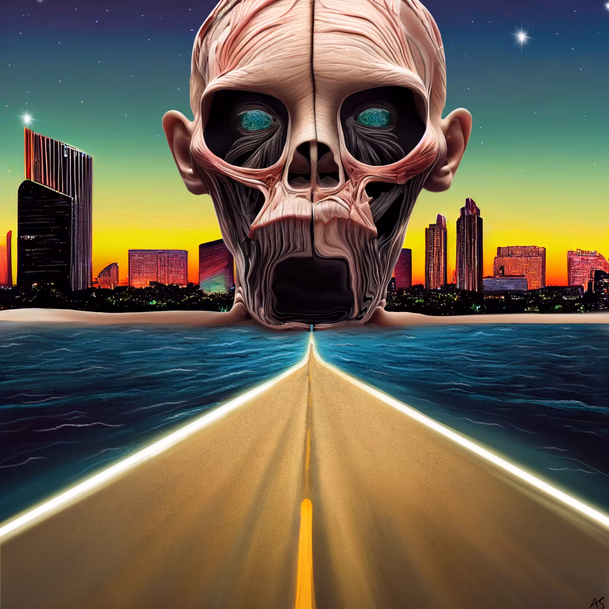 Driving into the City
