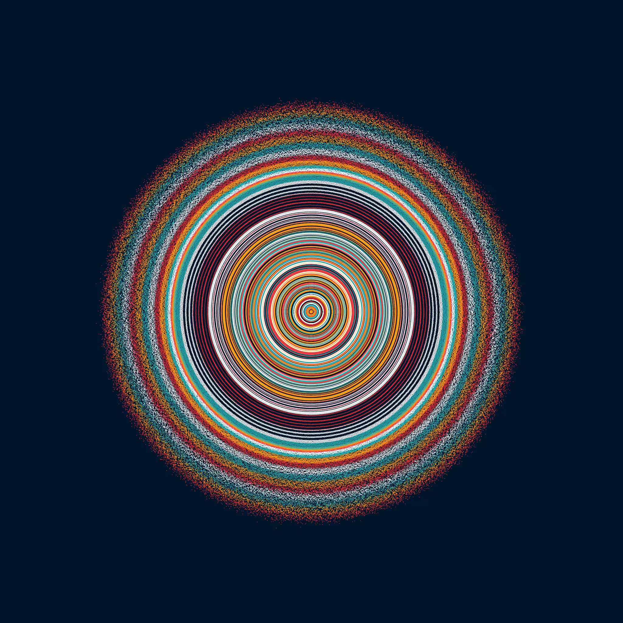 CIRCULAR MURMURATIONS #110