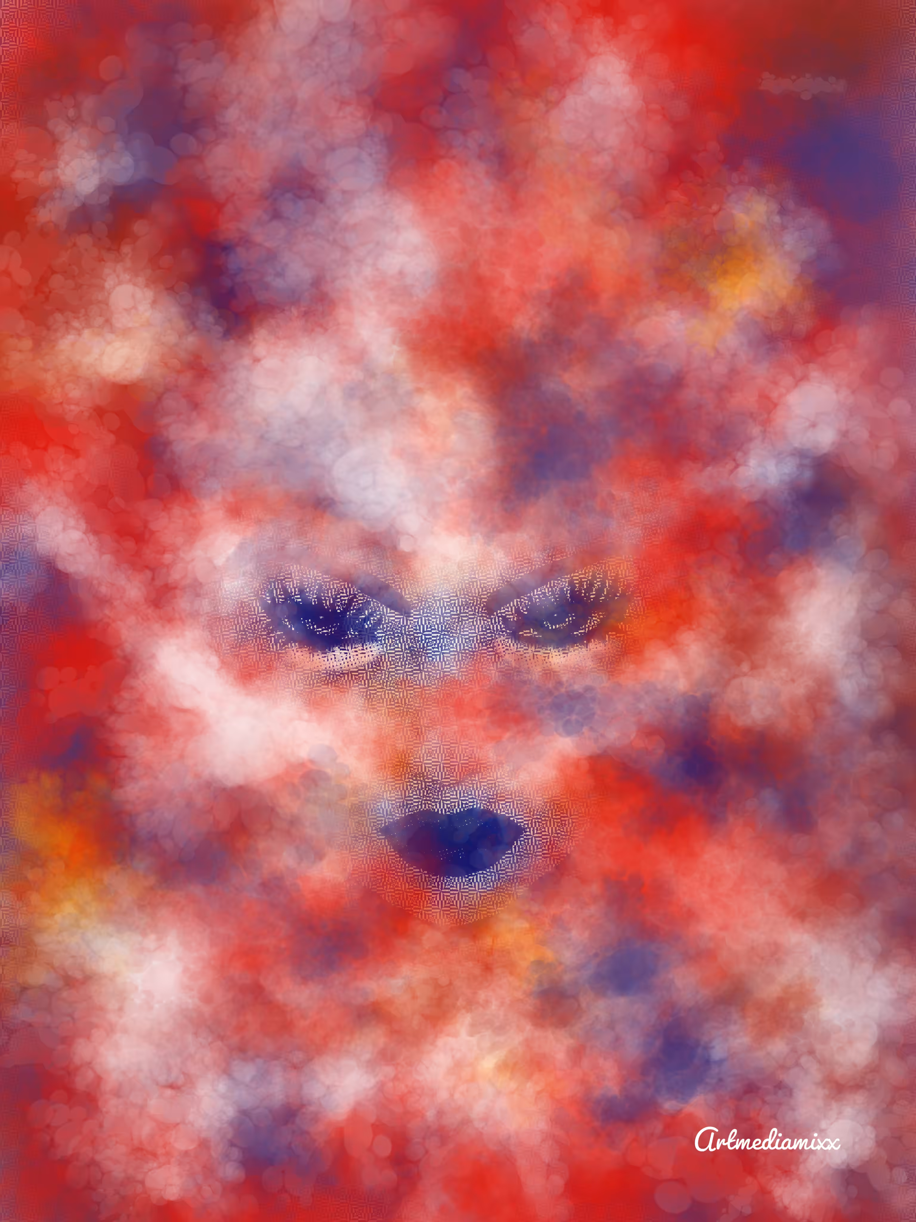 Into the color cloudscape
