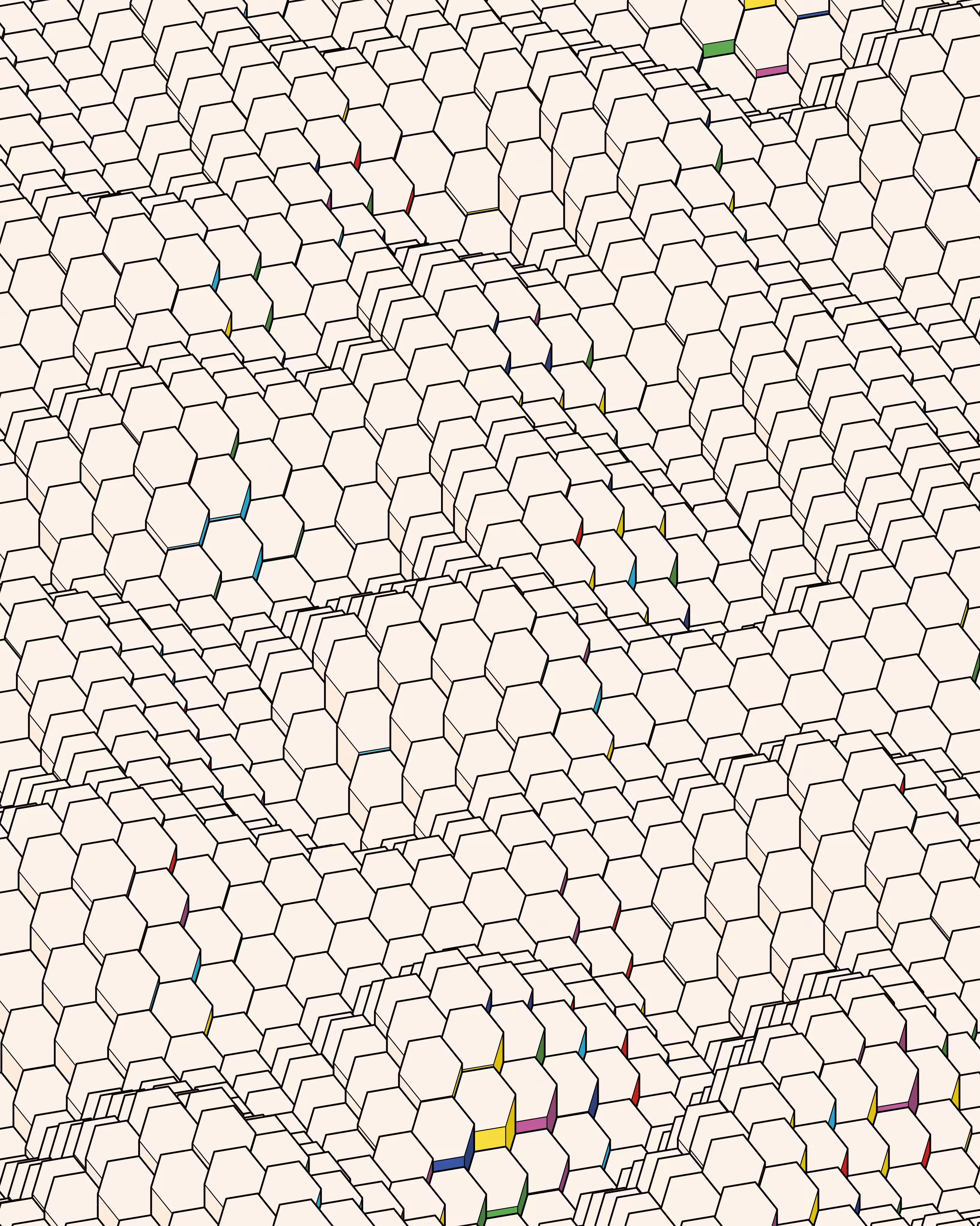 Hexagones Landscape #150