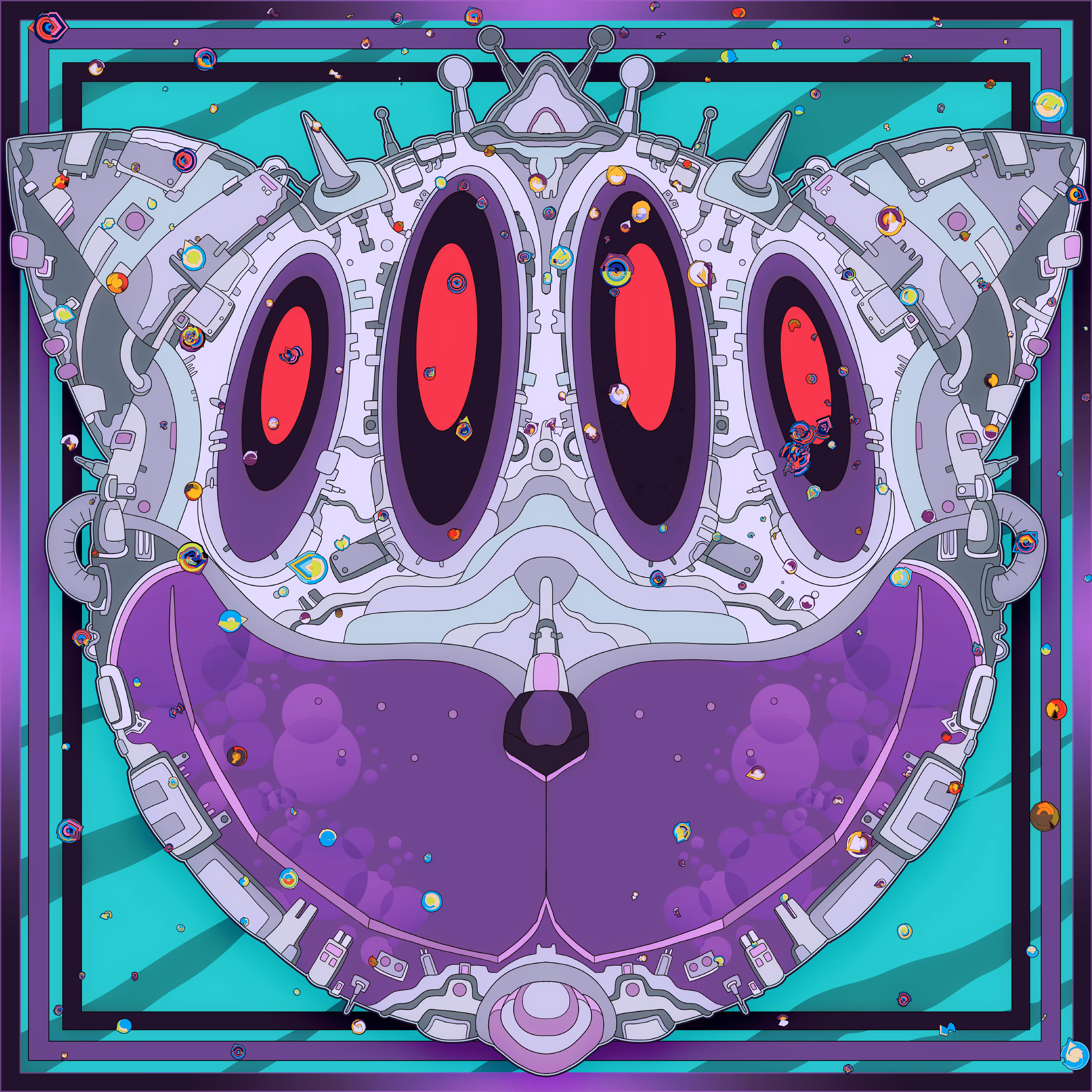 Cryptocat Cyborg X AkaneRobot