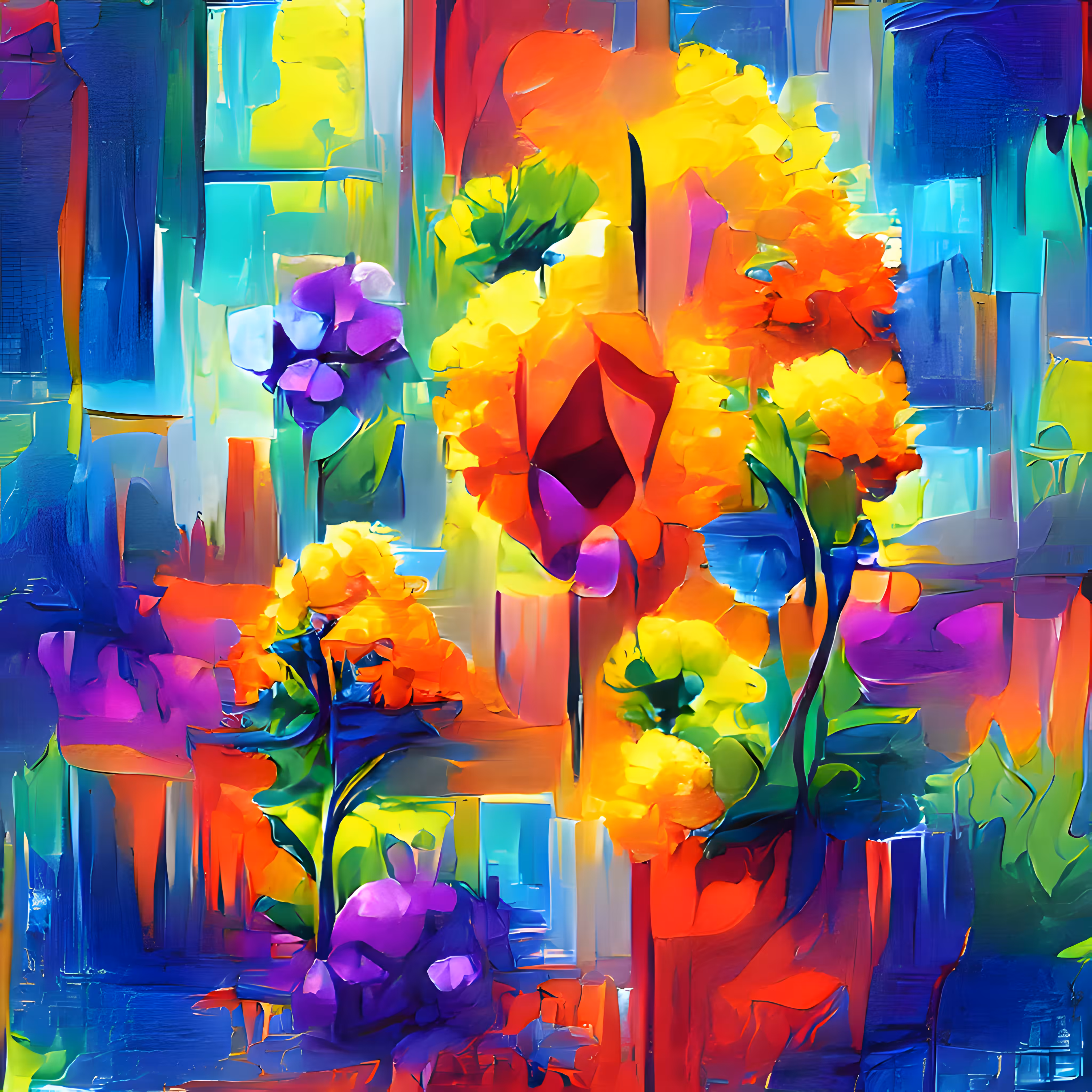 Hypercolorful Supersaturated Sunday Afternoon
