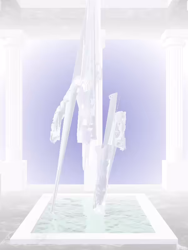 HeavenComputer: The Victorious Melted Blue Man #6343