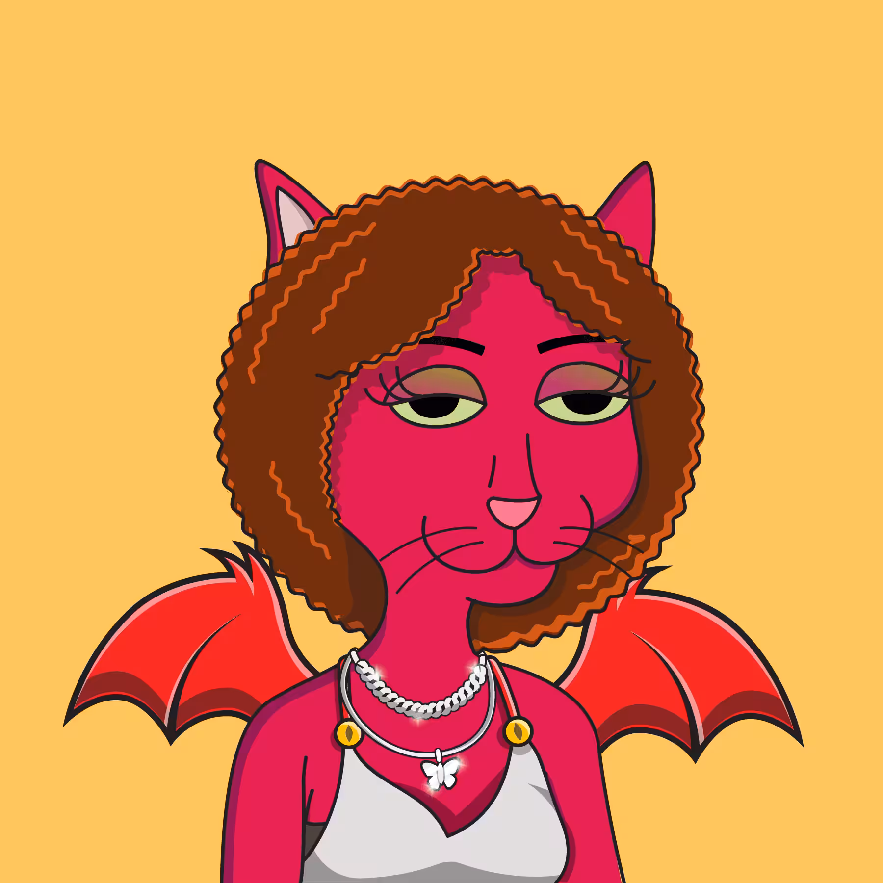Girl Cat #420