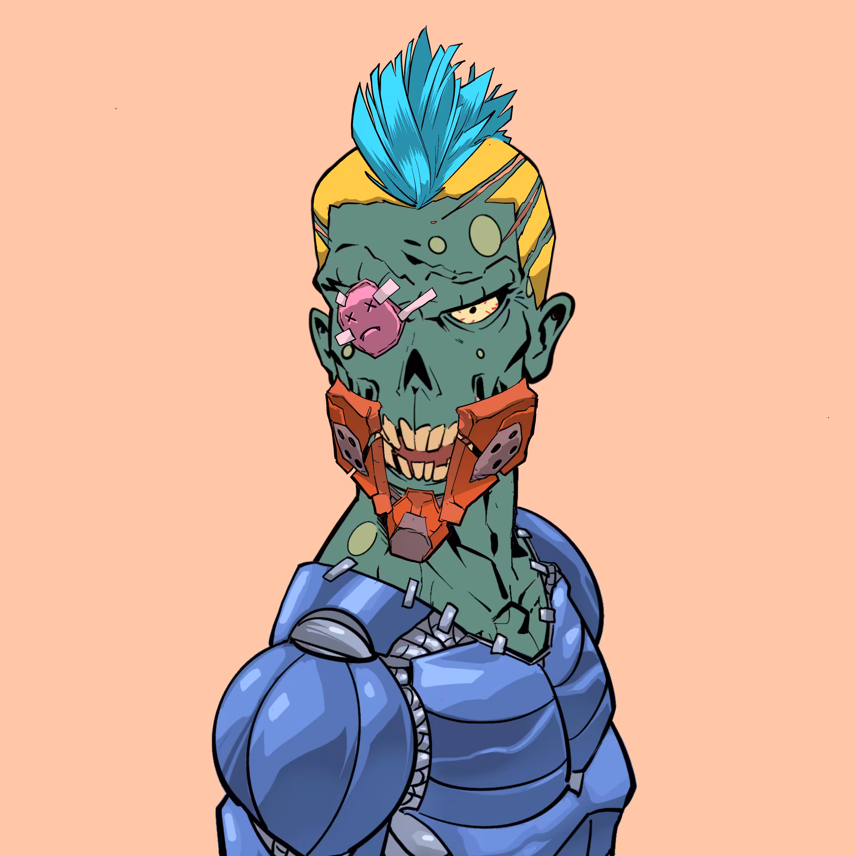 GlieseZombiesPFPs: GlieseZombiePFP #3024