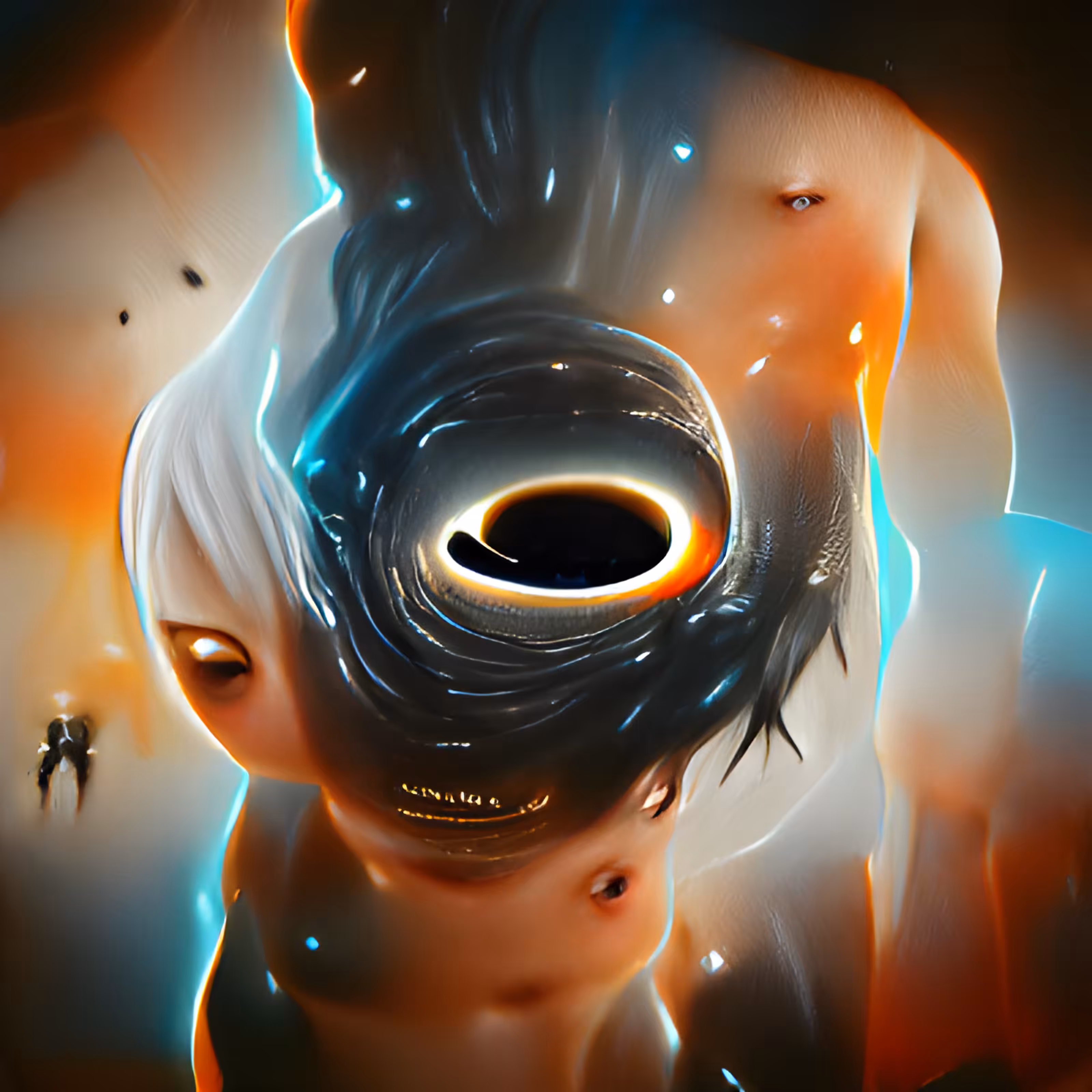 Humanoid black hole