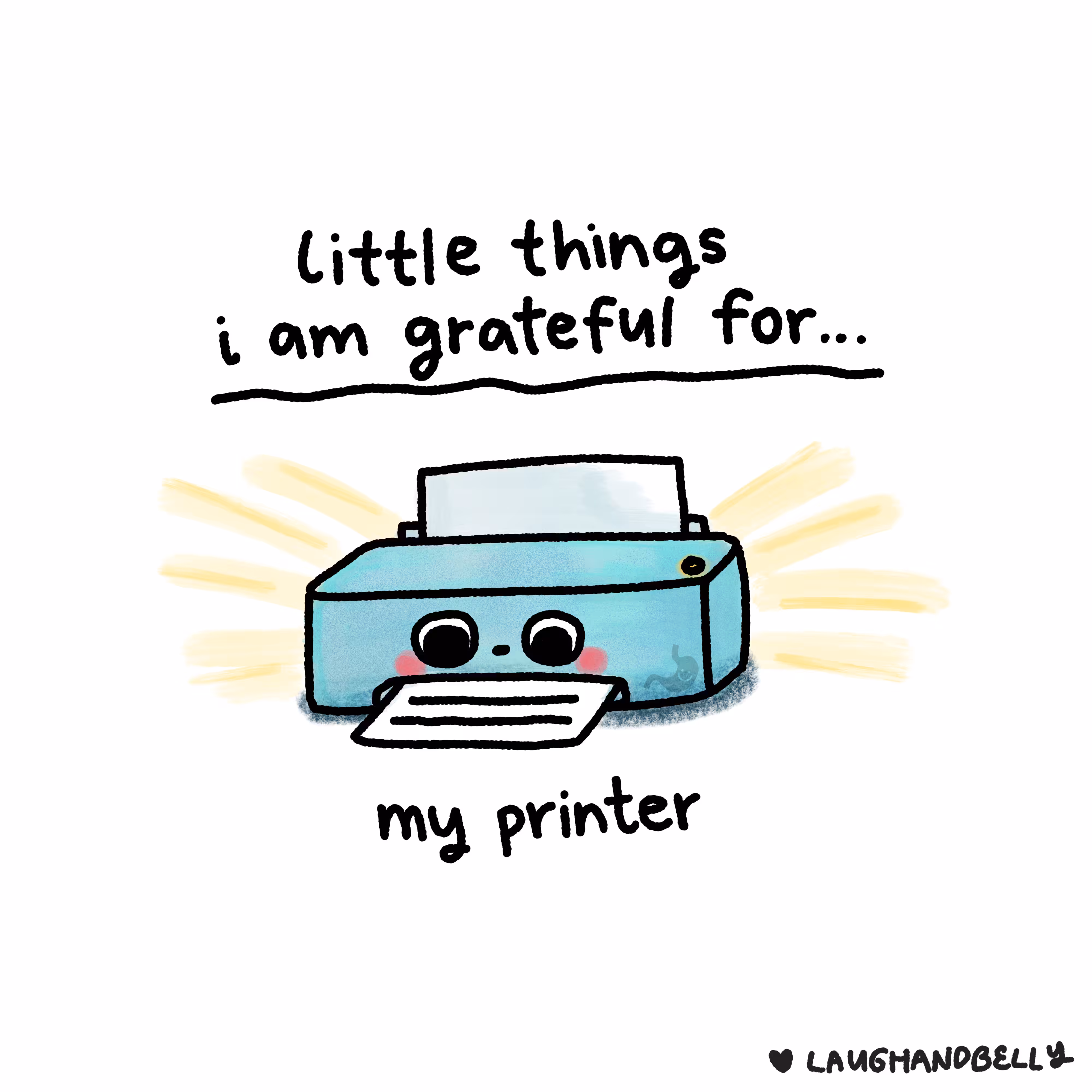 little things i am grateful for: My Printer