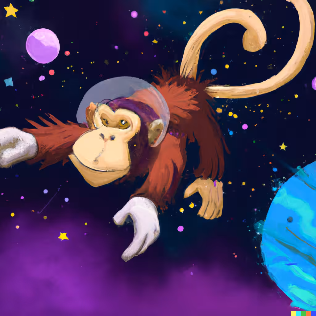 Space Monkey No. 5