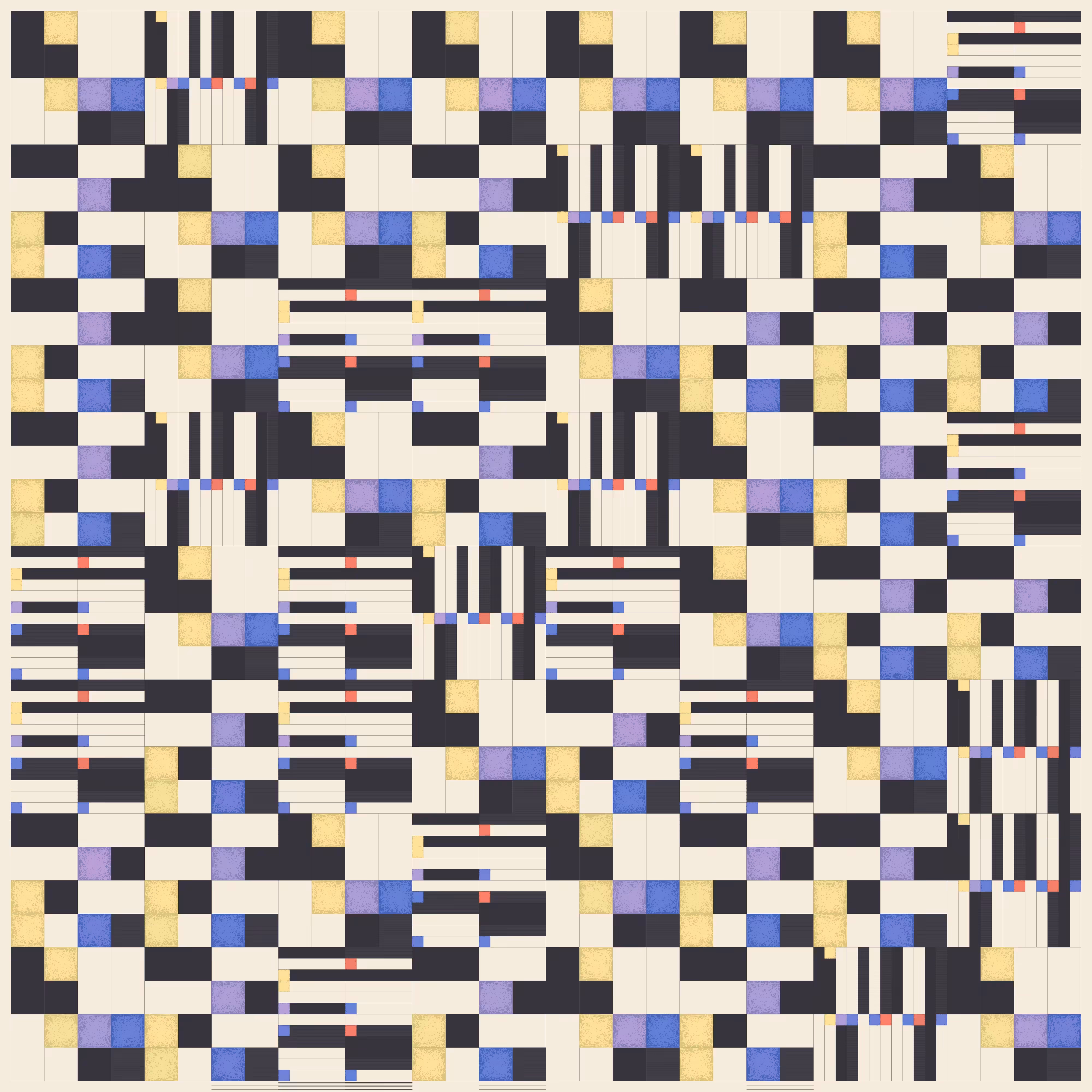 Tapestry with purple