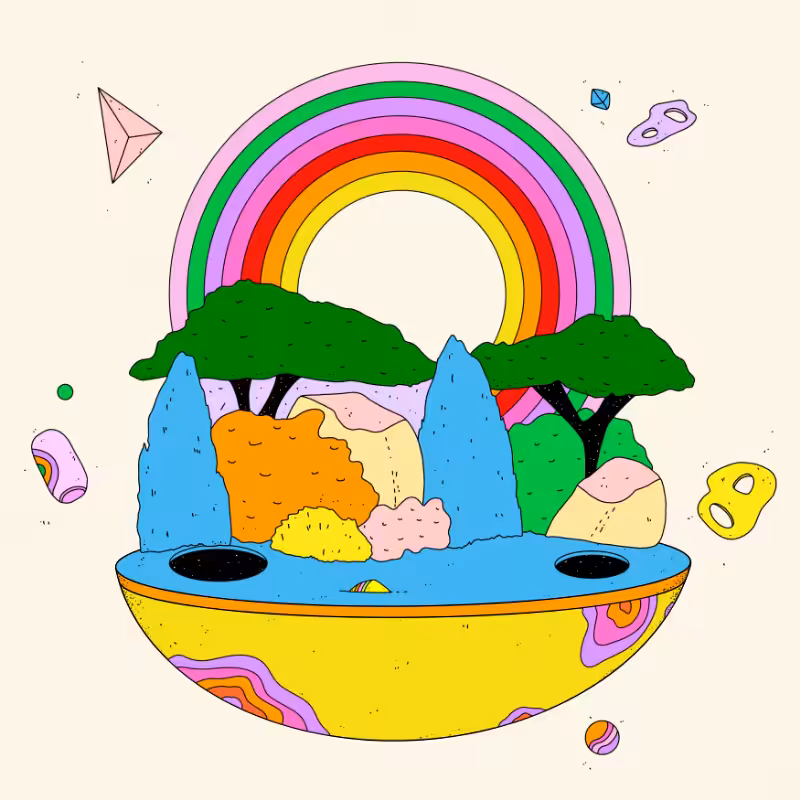 🌈🌴🪐 #215