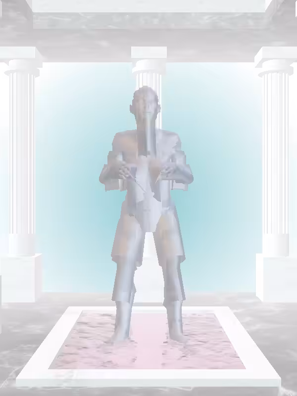 HeavenComputer: The Fading Old Stealth Dark Blue Woman #1988