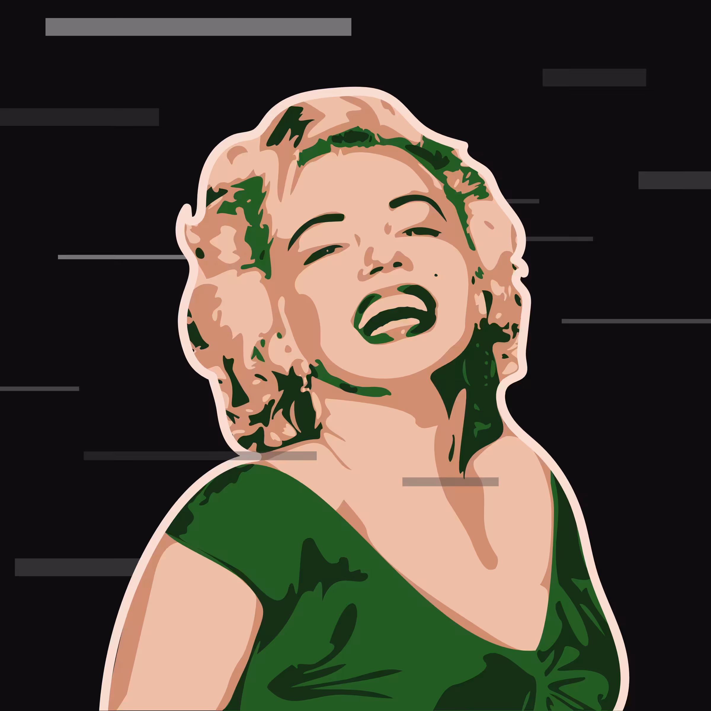 Modern Muse: Marilyn Monroe x Zeblocks #640