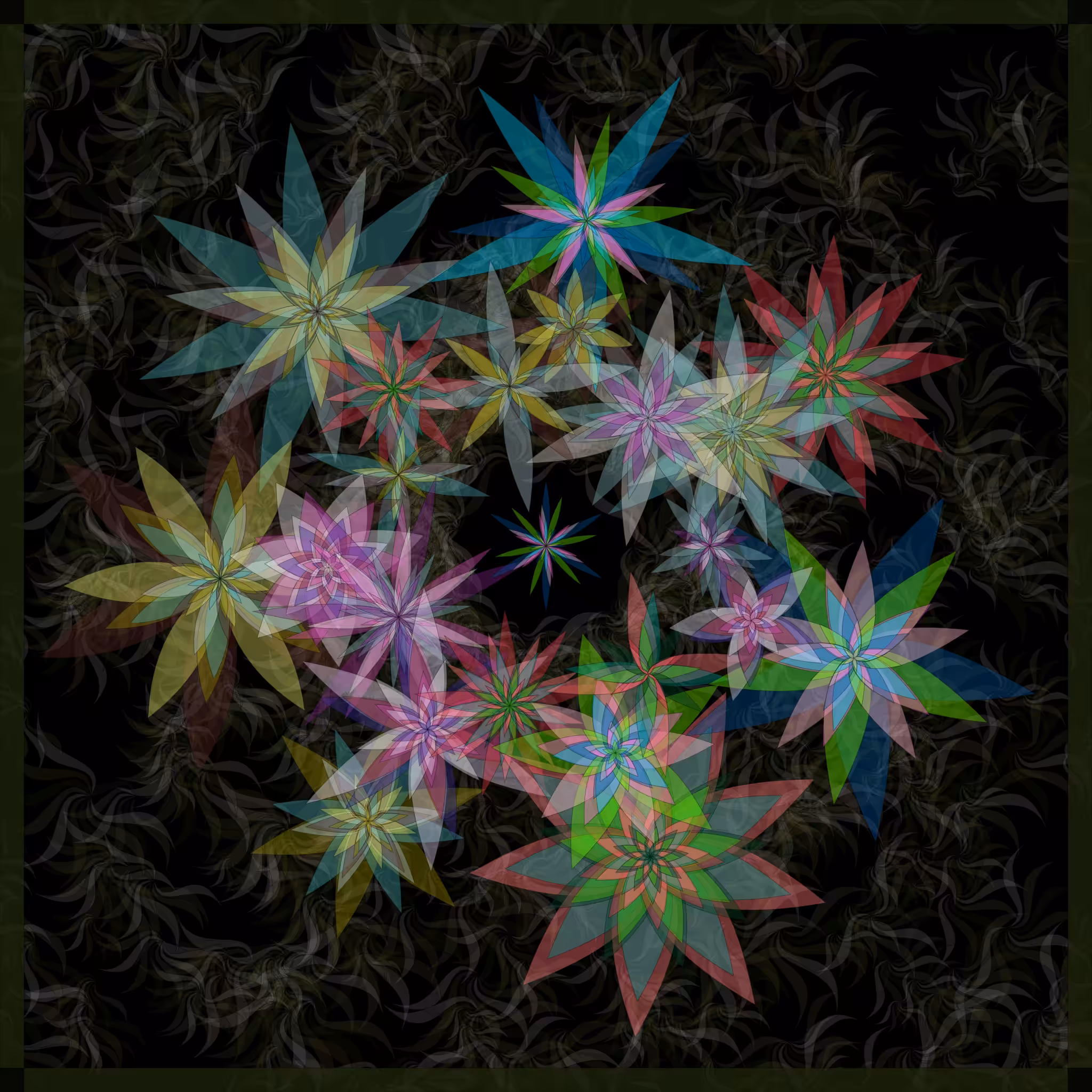 Bezier Garden #73