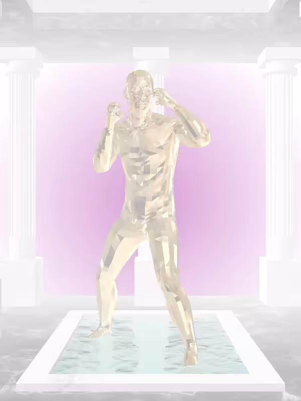 HeavenComputer: The Fragmented Punching Fool's Gold Man #3343
