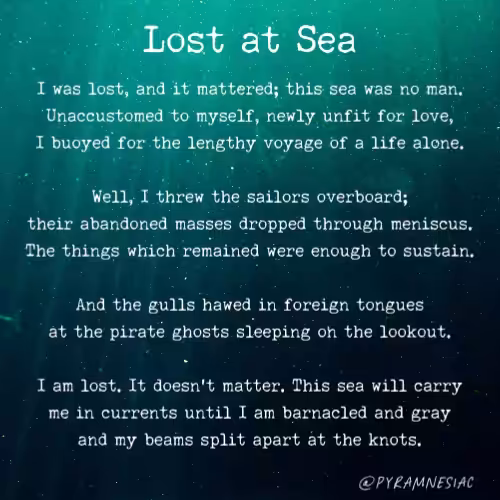 Lost at Sea