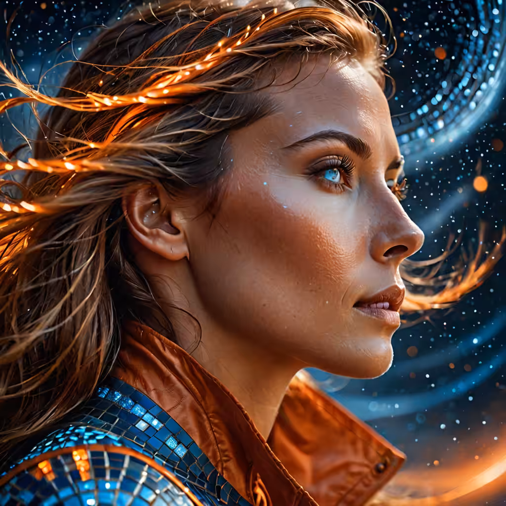 Hybrid Aesthetics: Celestial Ascent