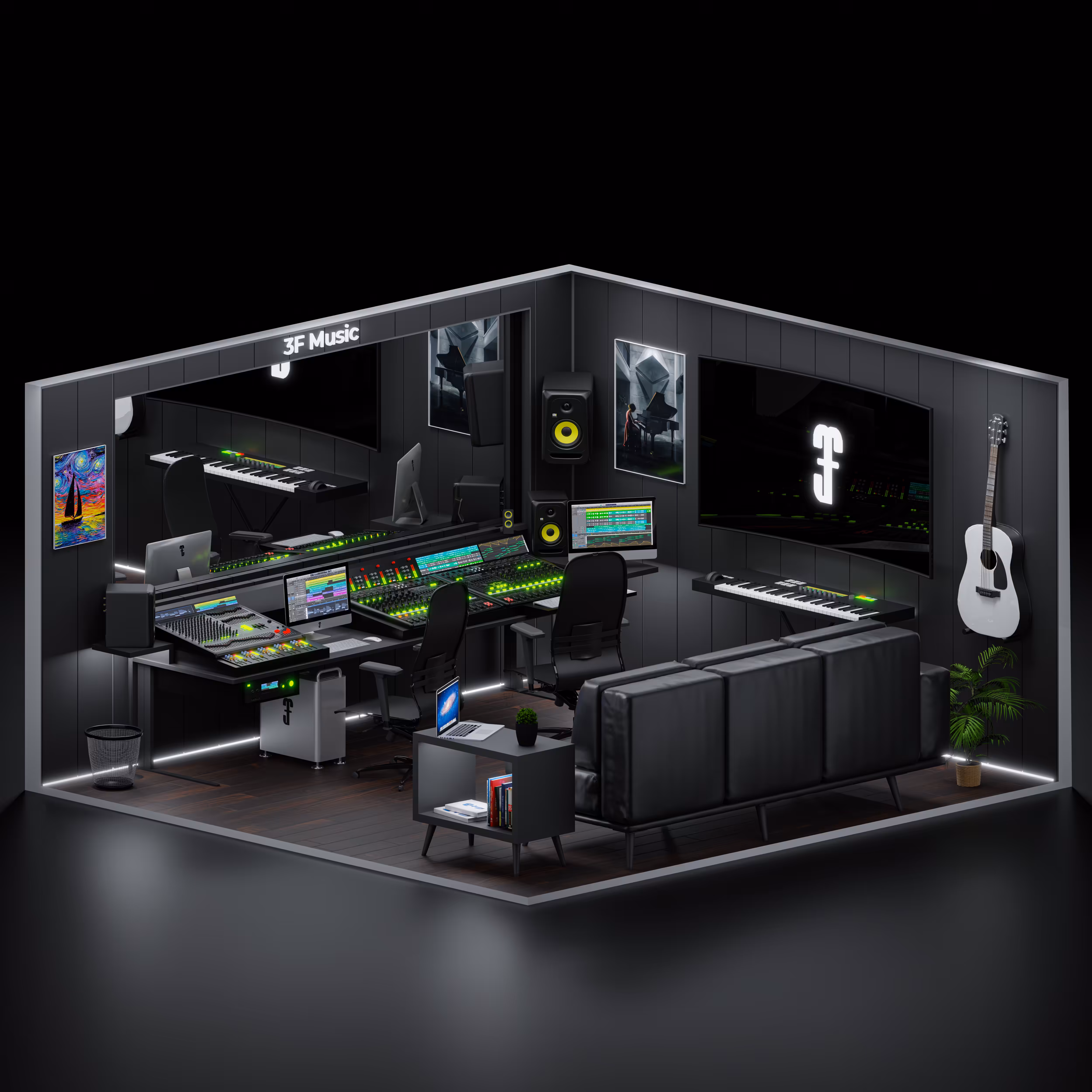 3F Music Studio.