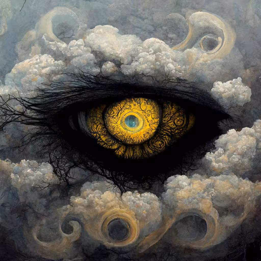 Psychedelic Art: Ethereal eye