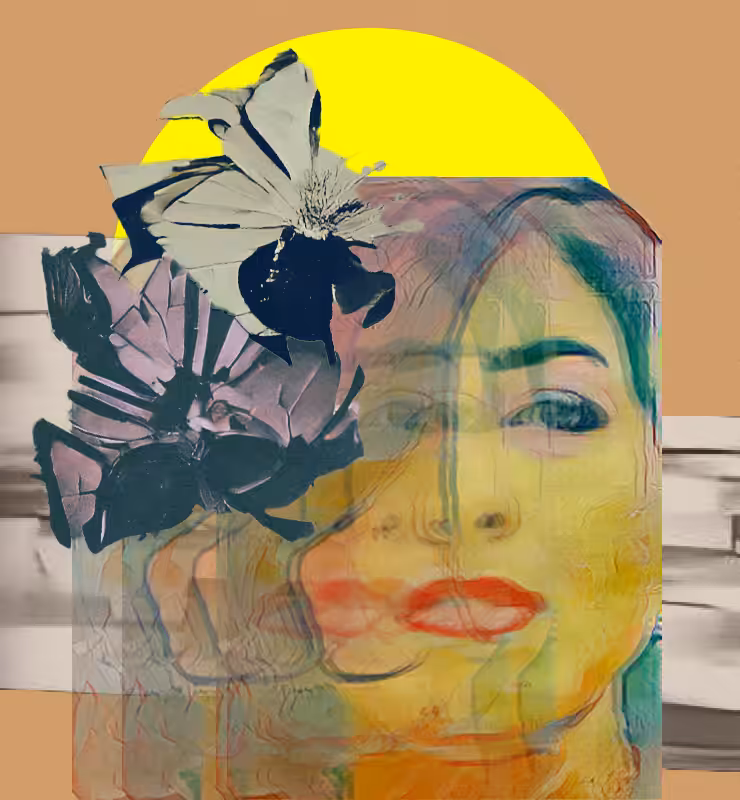 Self portrait #1 Behind the illusions #8