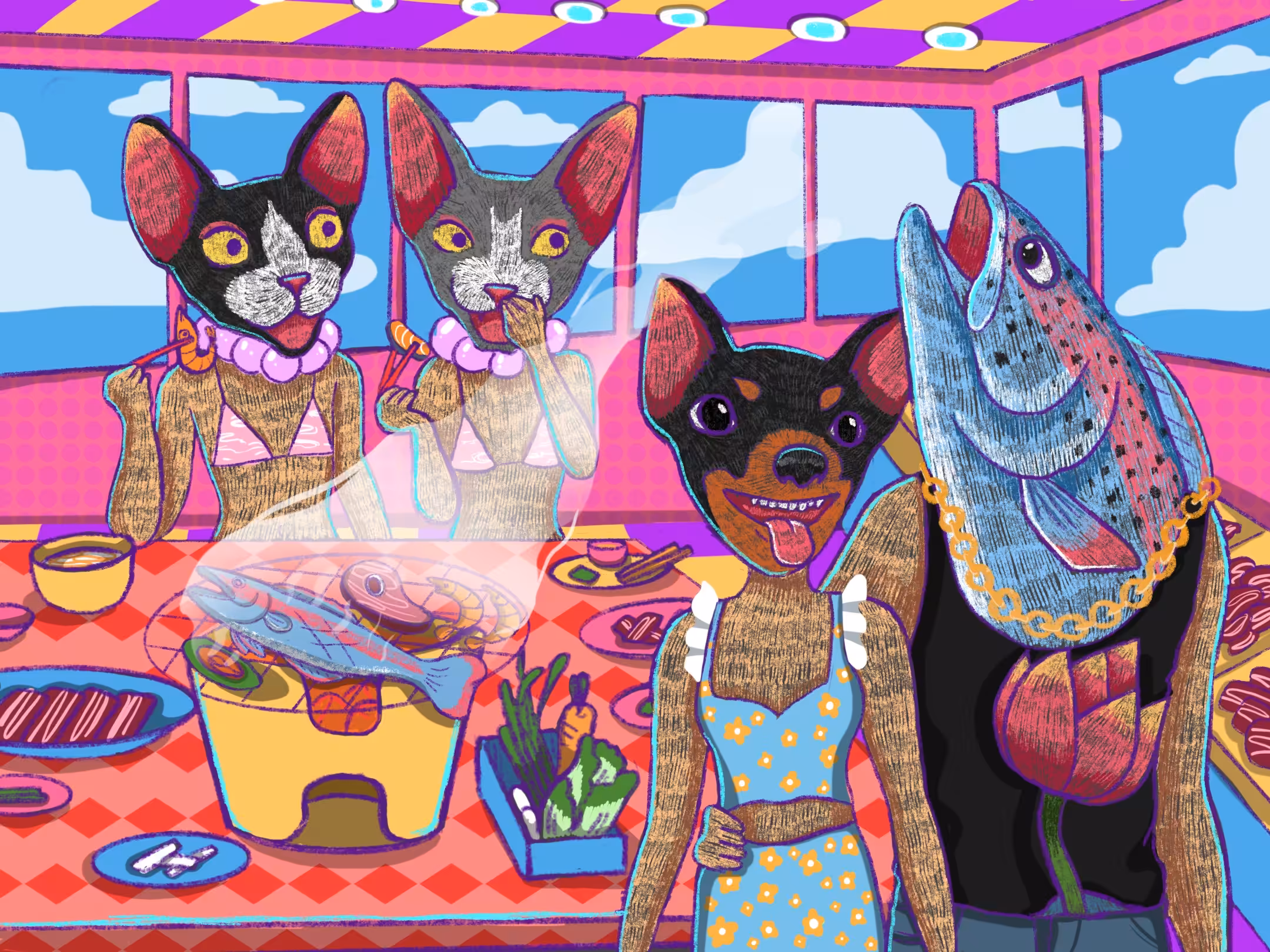 Gossip cat