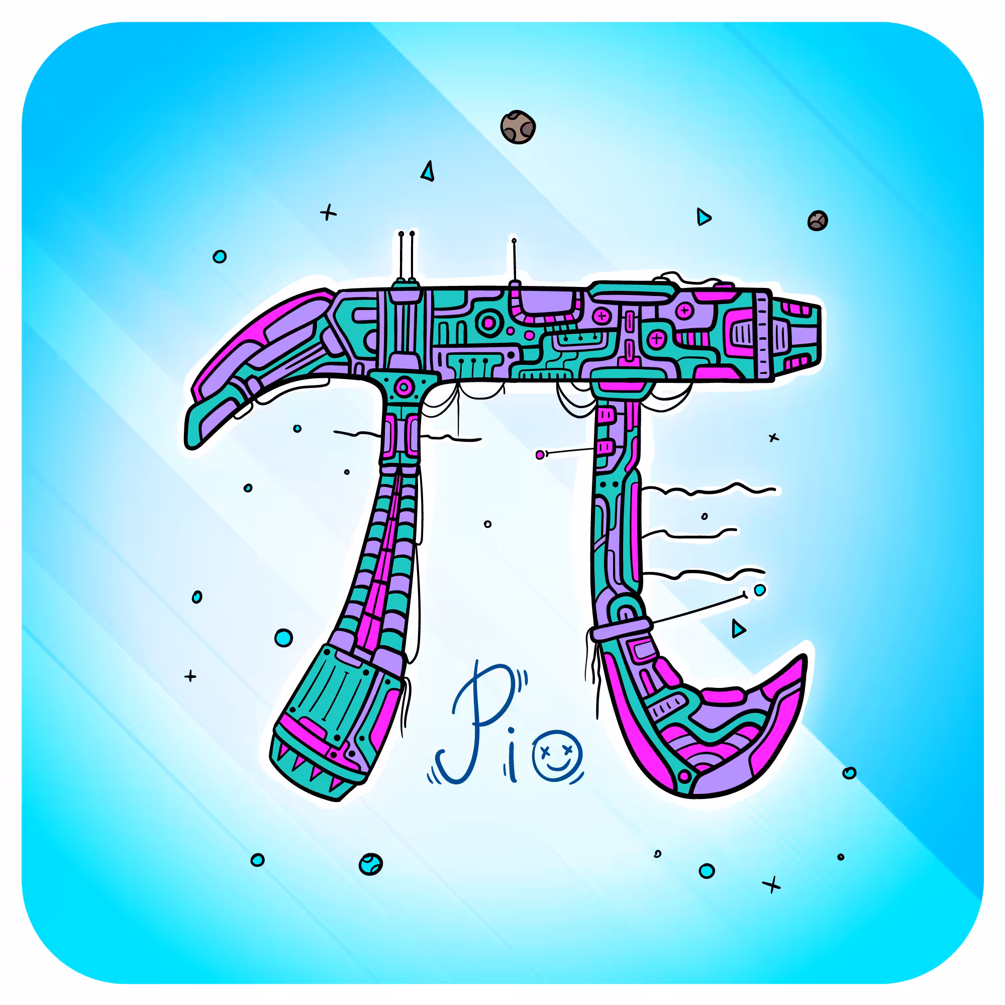 Cosmo Alpha Omega: #16 Pi