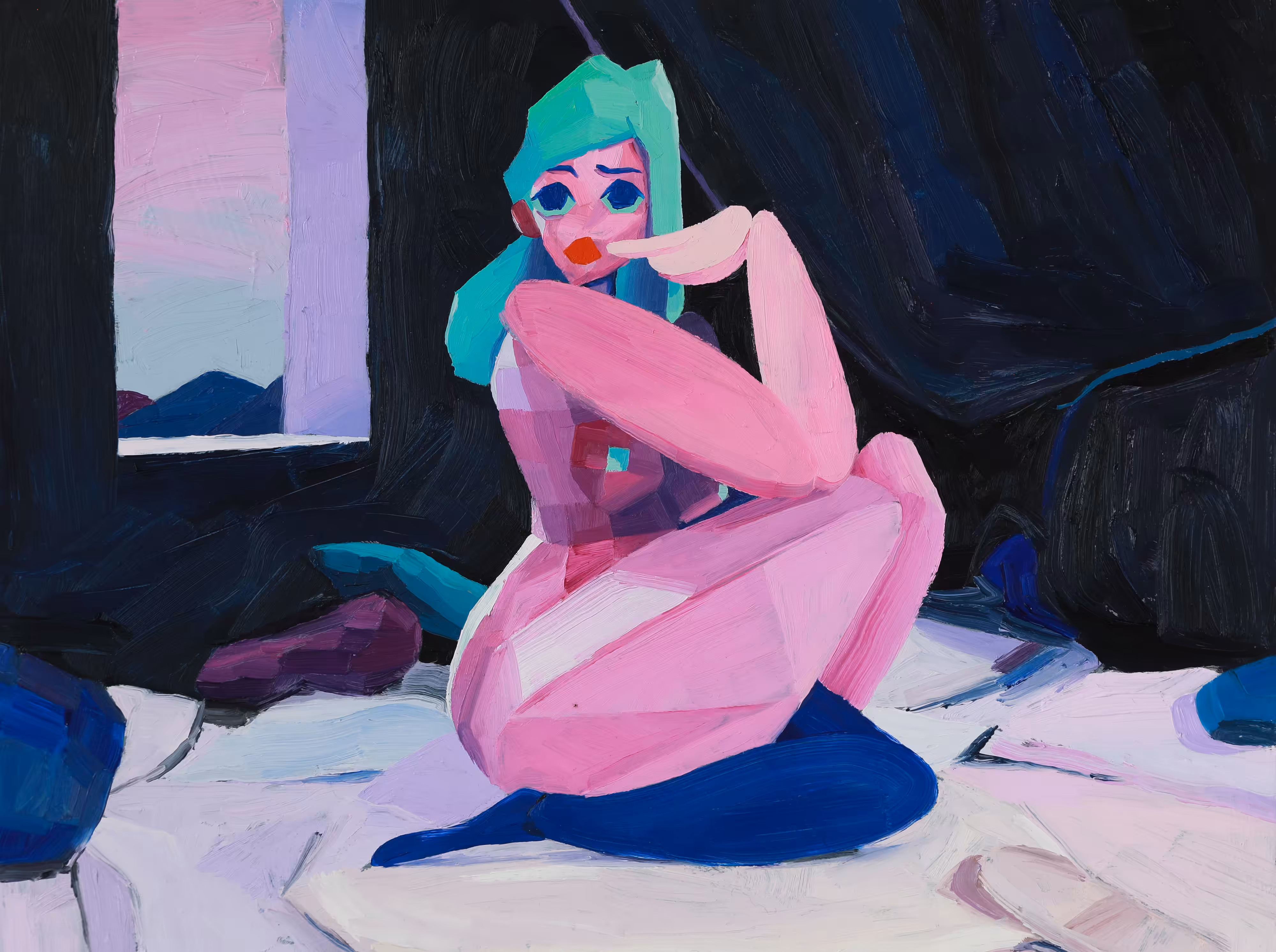 Nude Polys 2 / Oil
