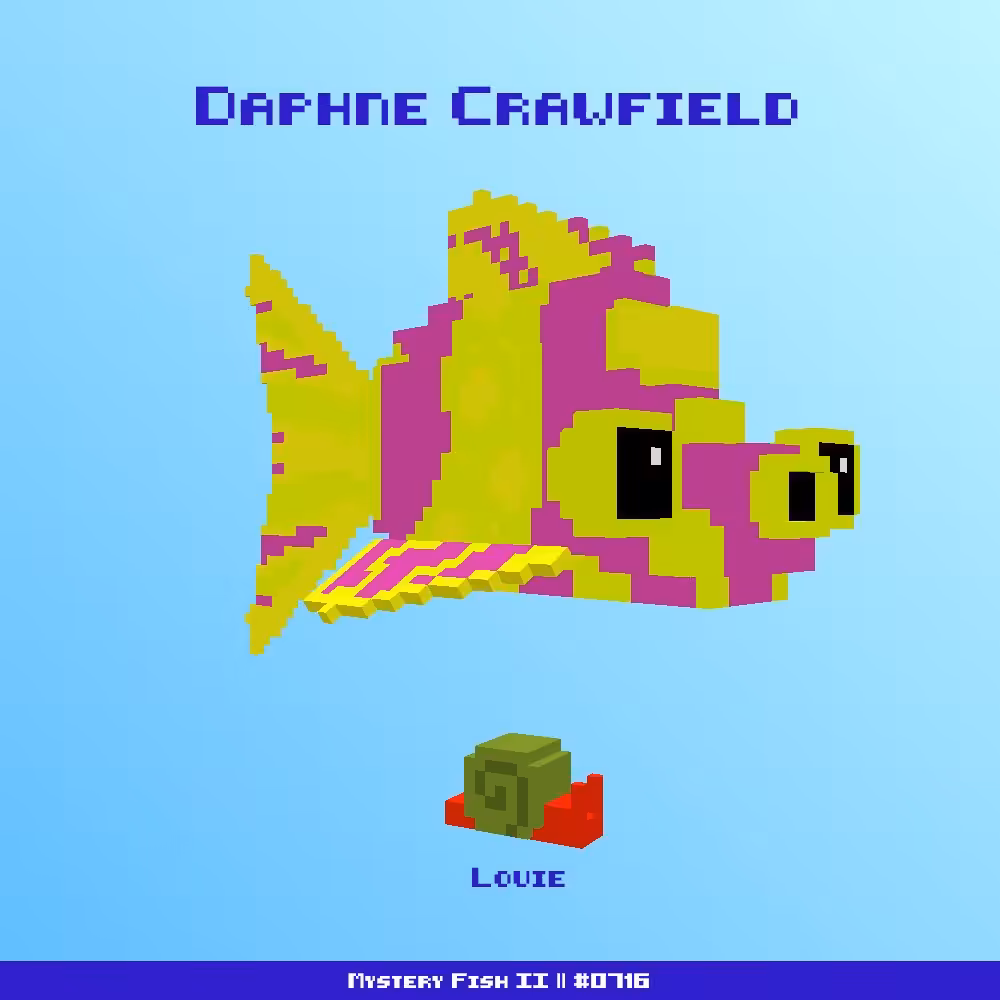 Daphne Crawfield :: Mystery Fish 0716/1000 