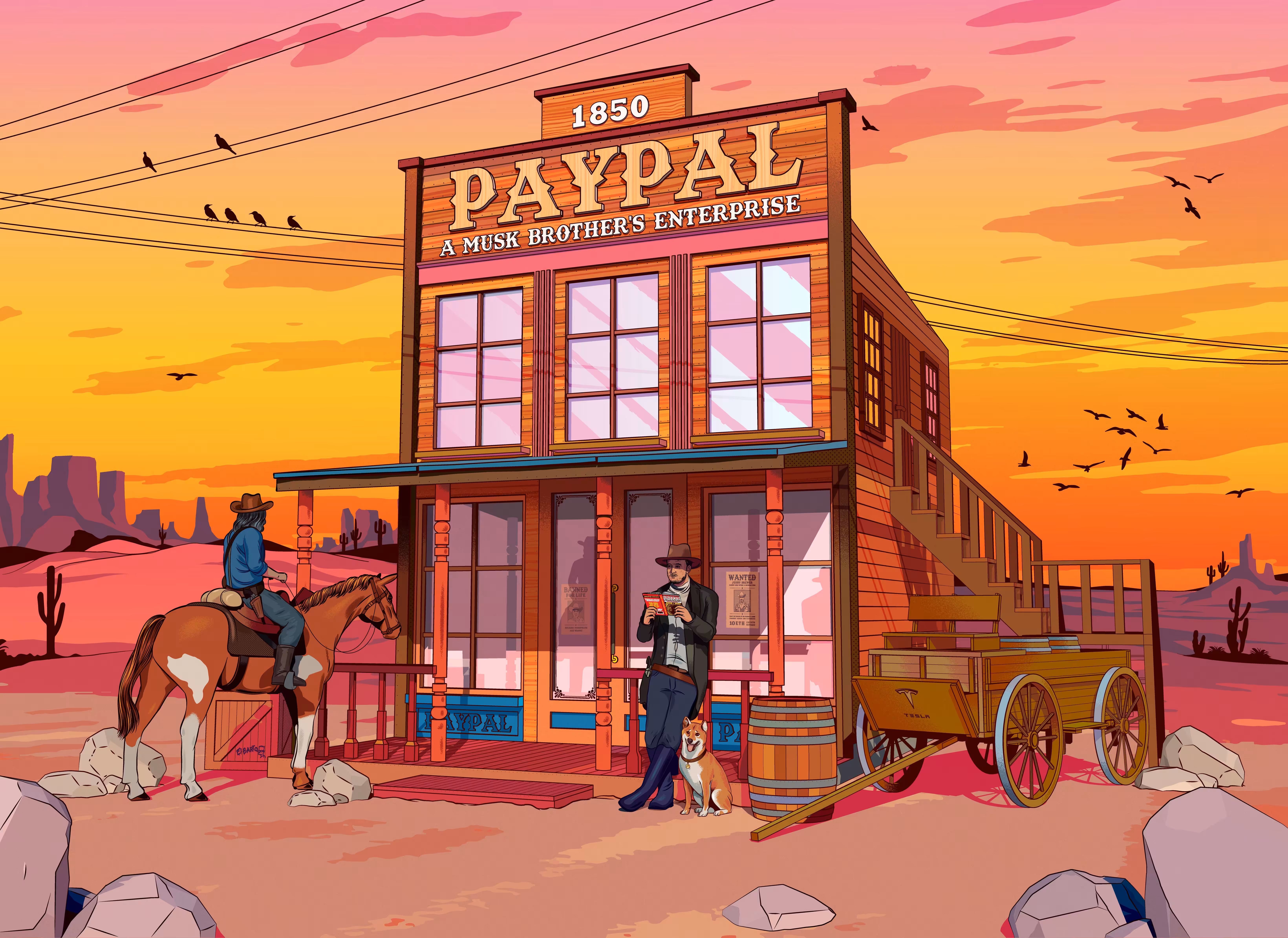 Paypal in the Wild West 