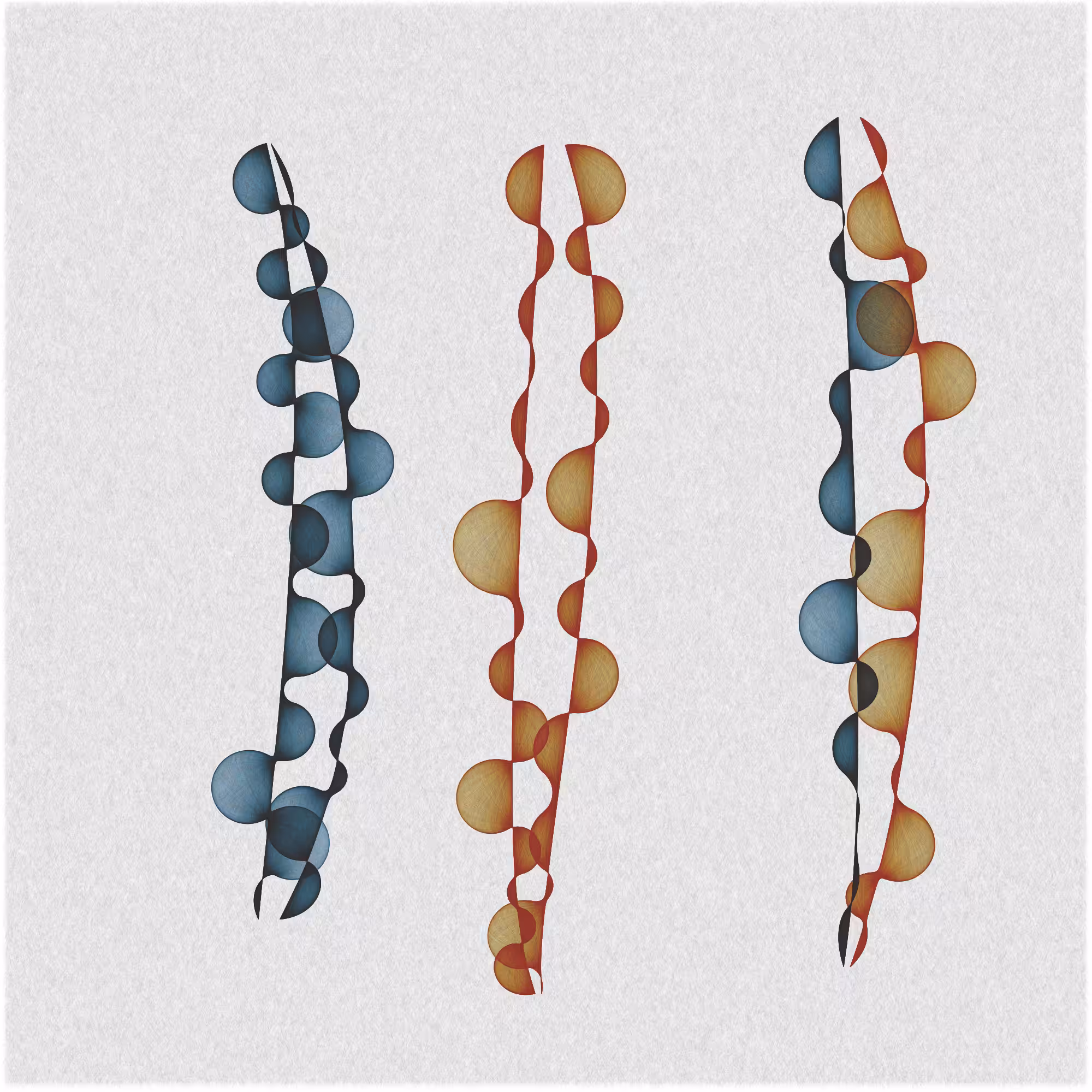 QuadTubes - Abstract Variations #44