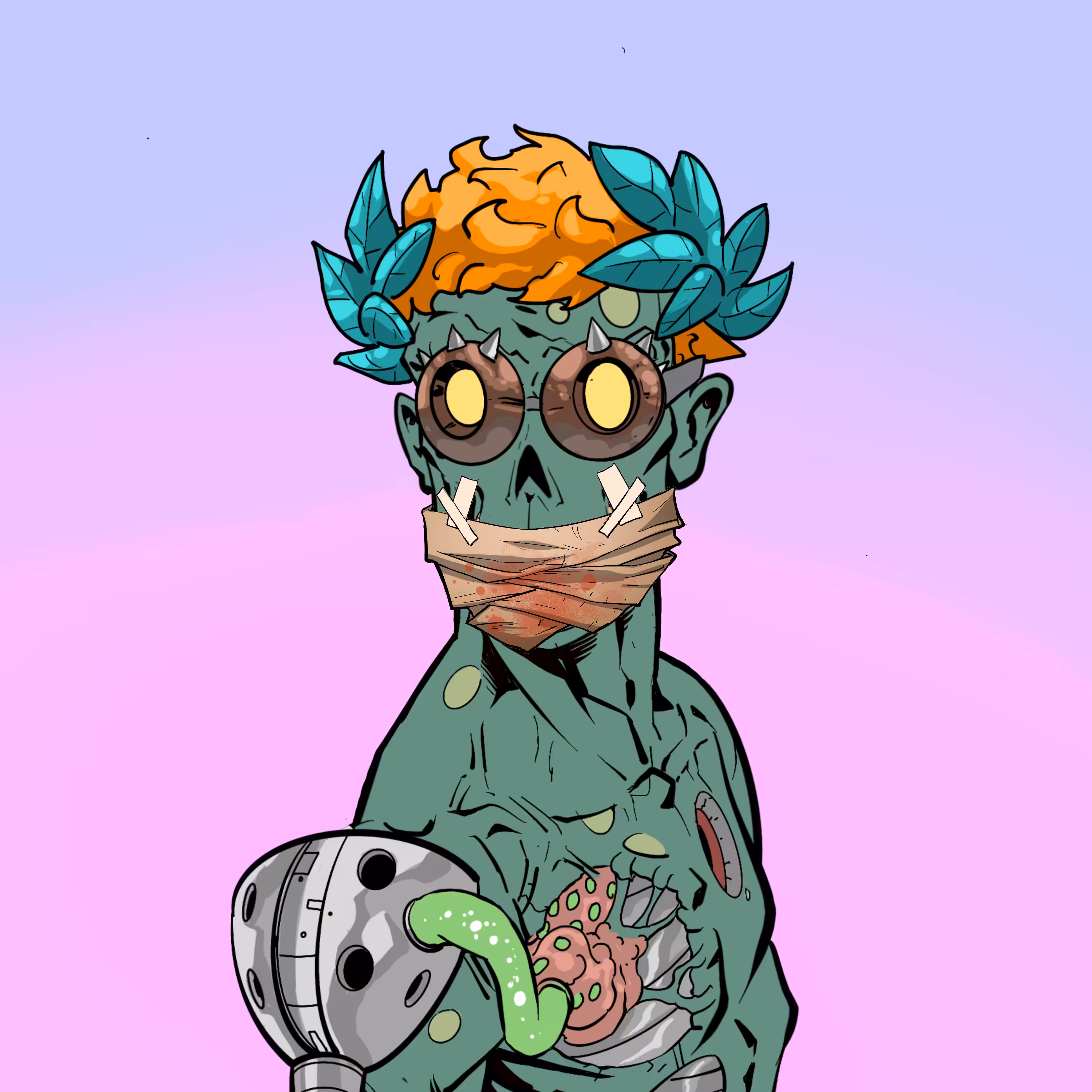 GlieseZombiesPFPs: GlieseZombiePFP #214