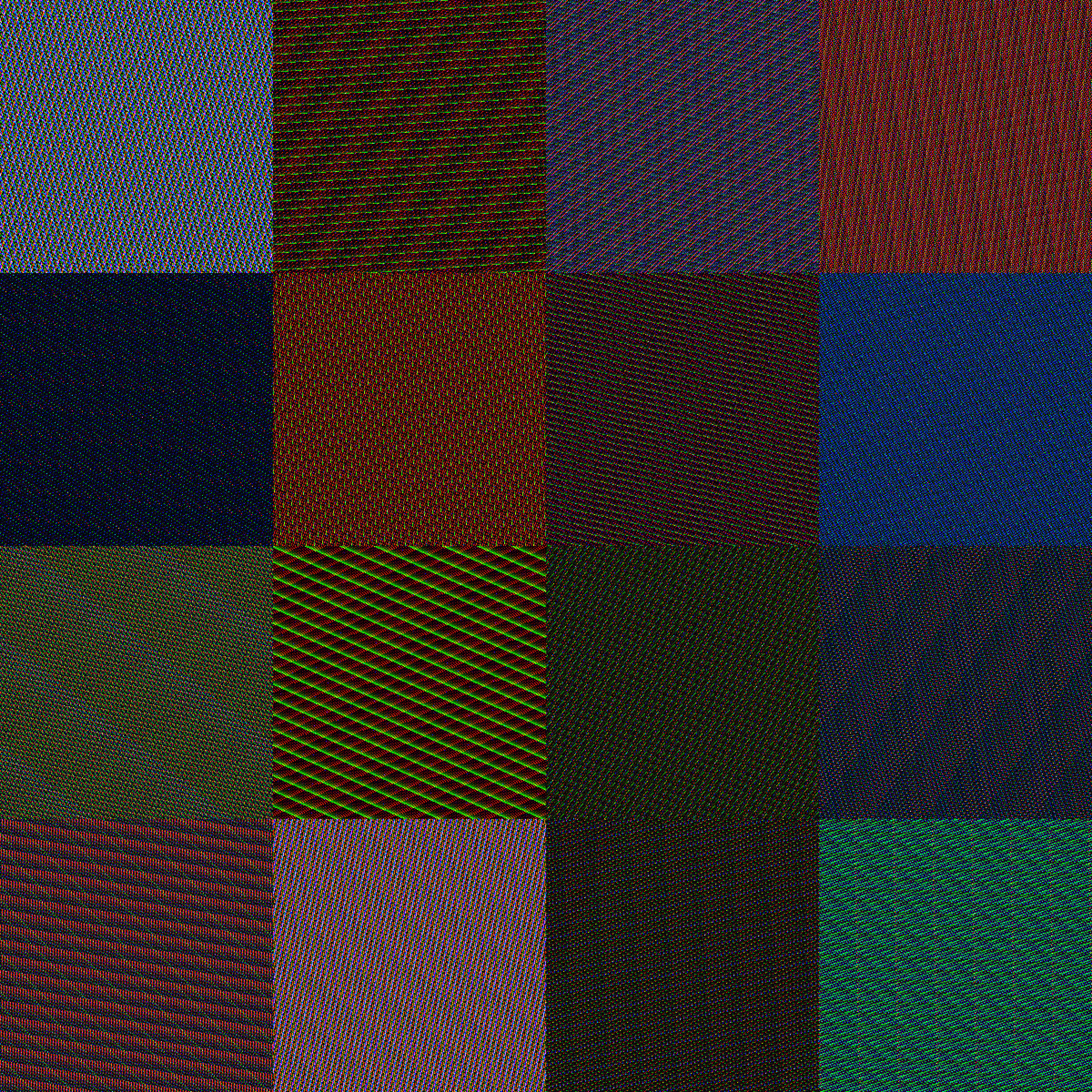 Parametric quilt #19