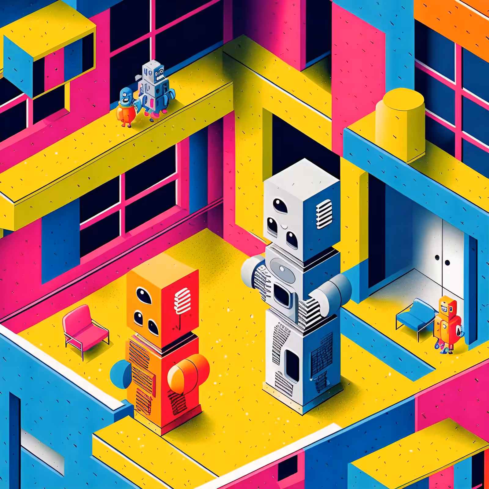 Robots Making Robots VI