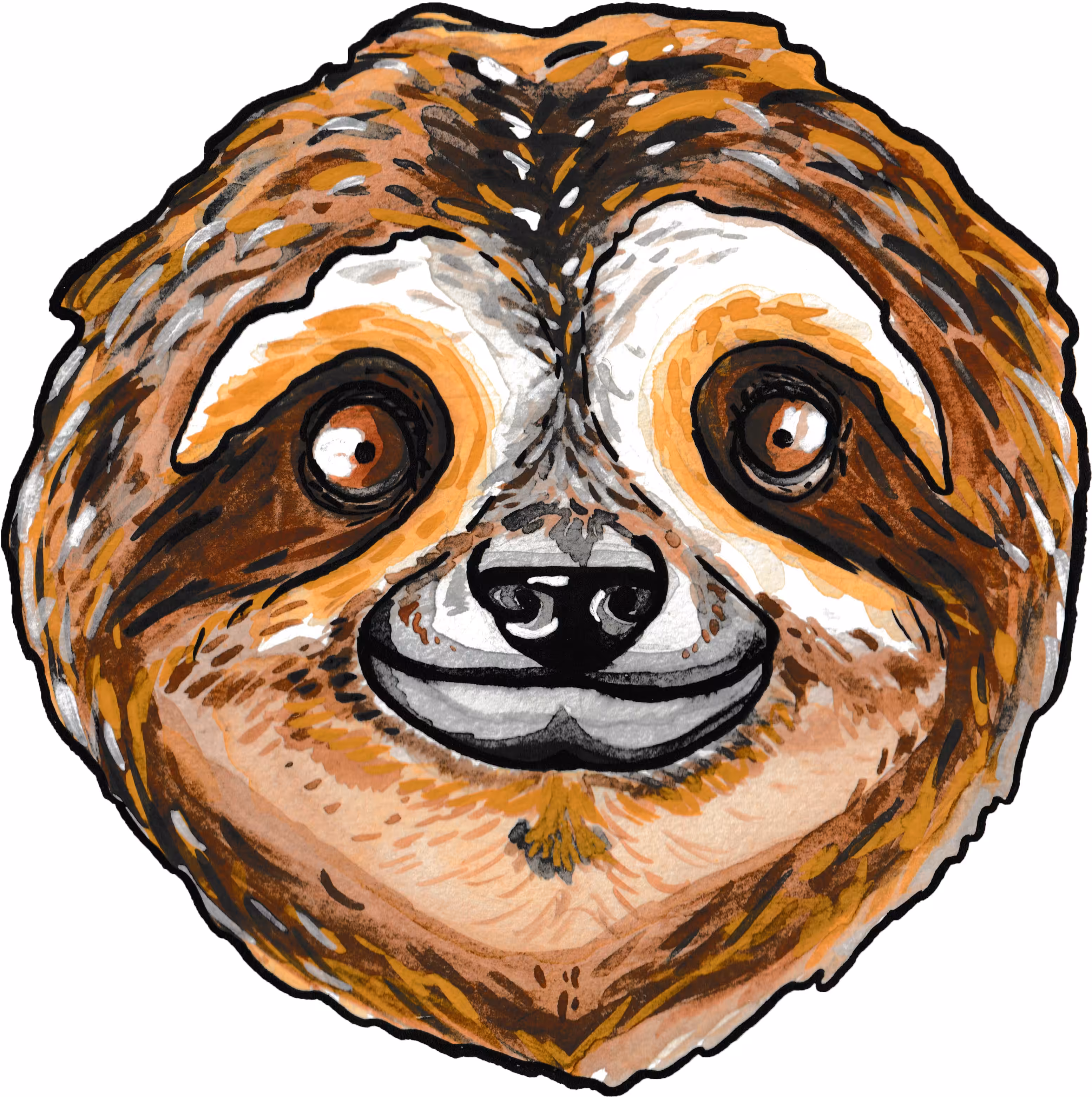 Smiley sloth