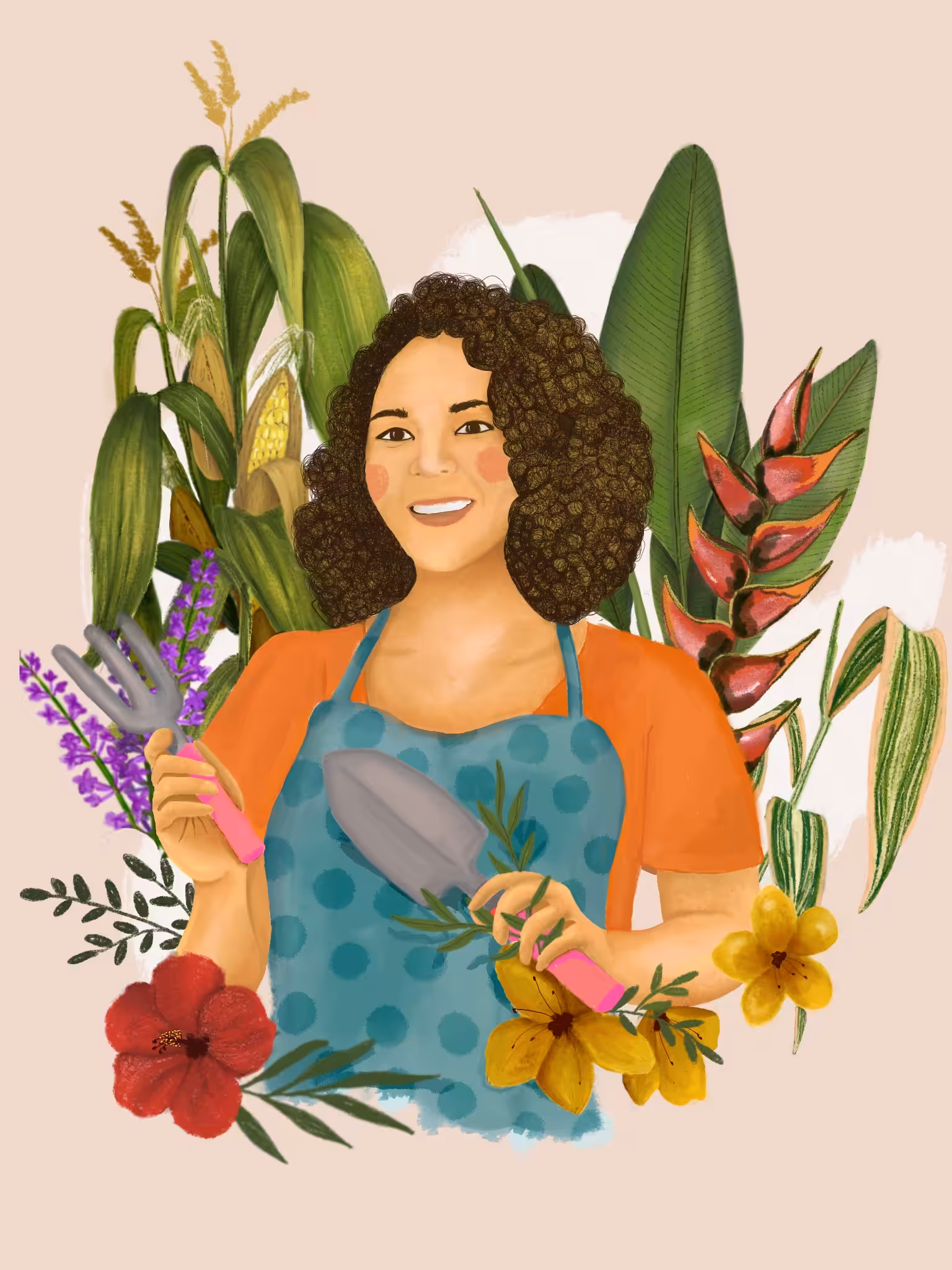 Luana Dayrell - entre a natureza