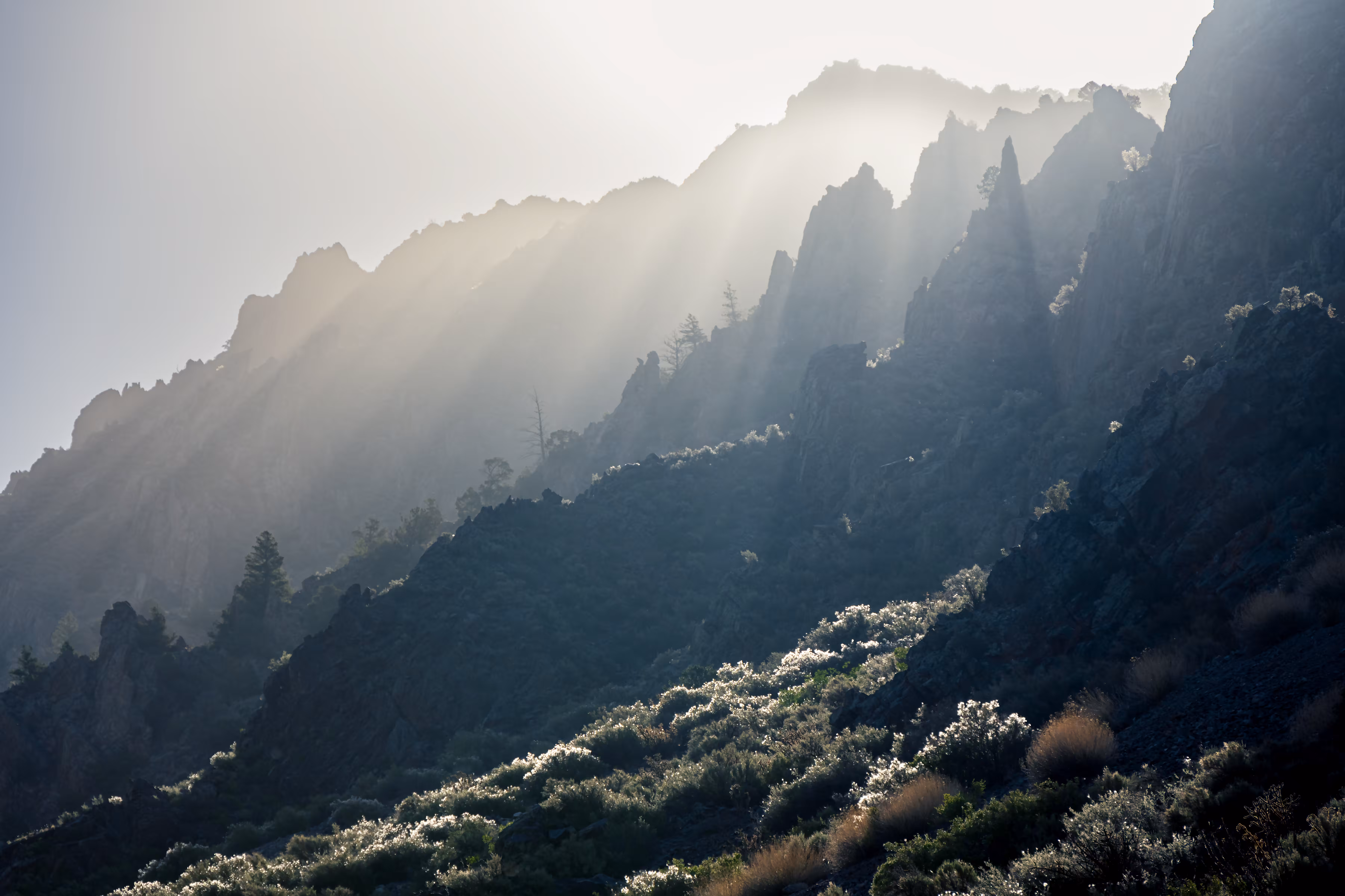 Early Light on the low road to Taos