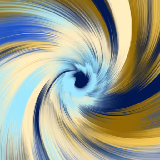 Beautiful, Free To Move, Equally Well Managed, Ever Curious, Theoretical And Mathematical Cyclone Painting