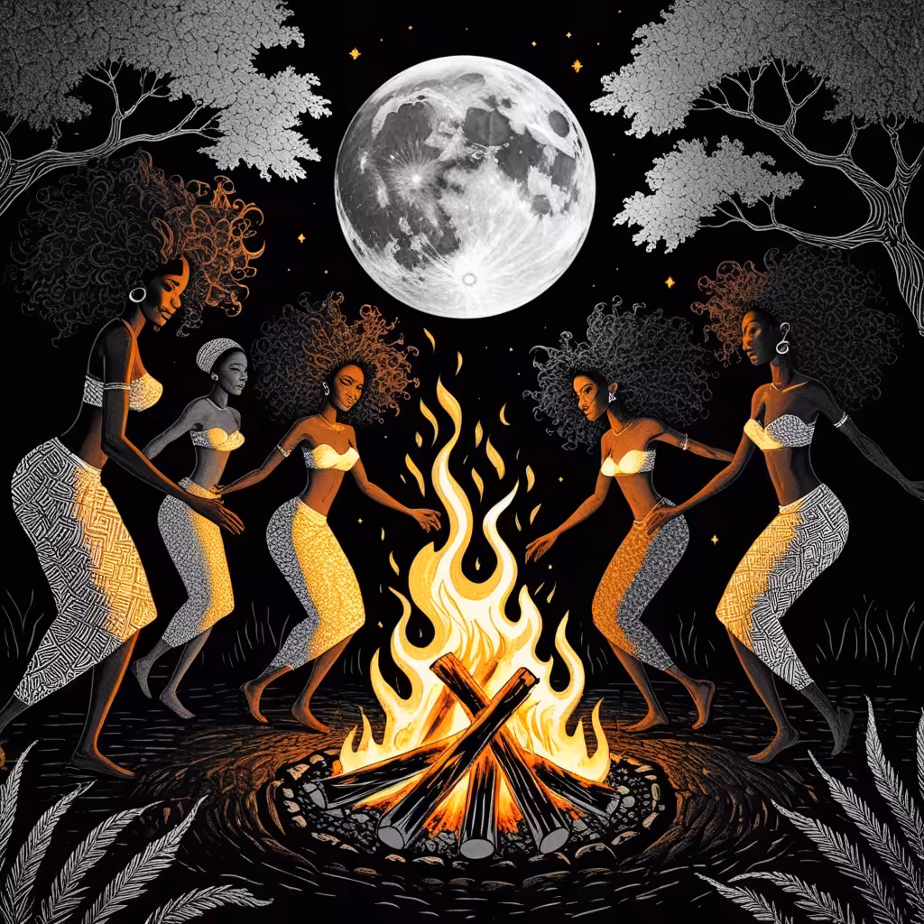 Fire dance