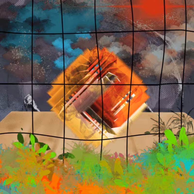 Geometric Garden #95