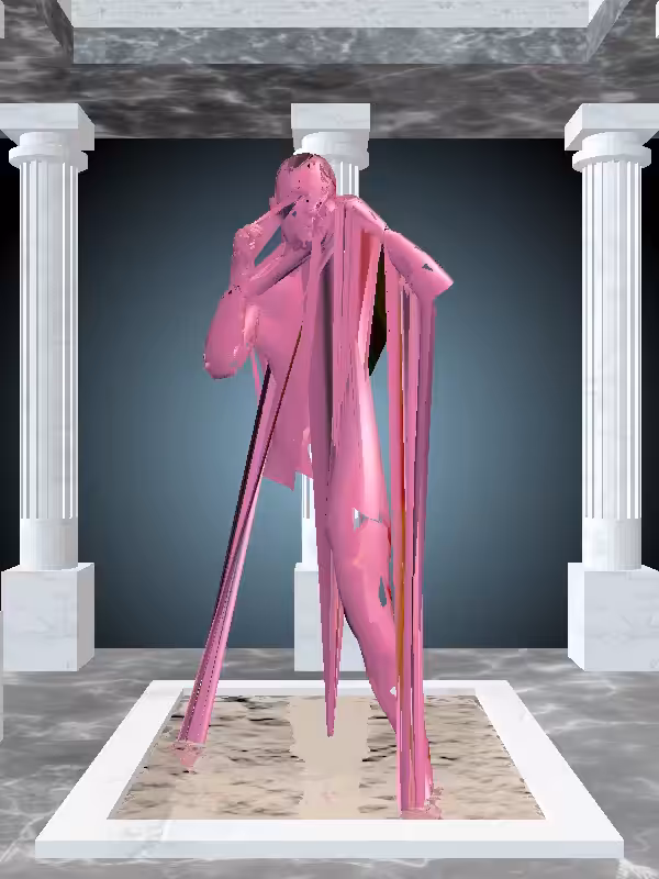 HeavenComputer: The Punching Sharp Magenta Man #6052