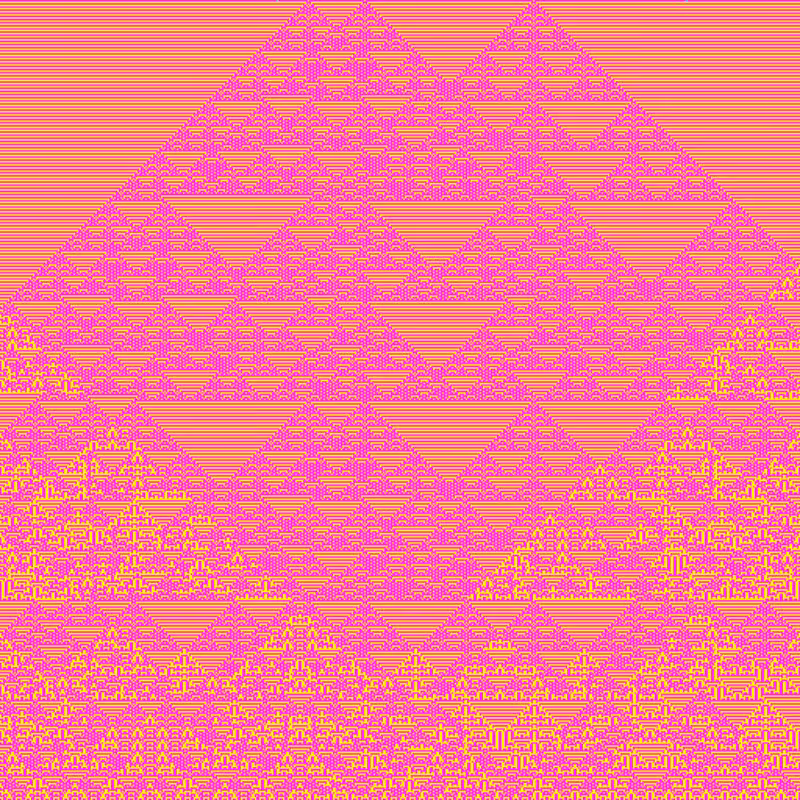 Totalistic Cellular Automata #454